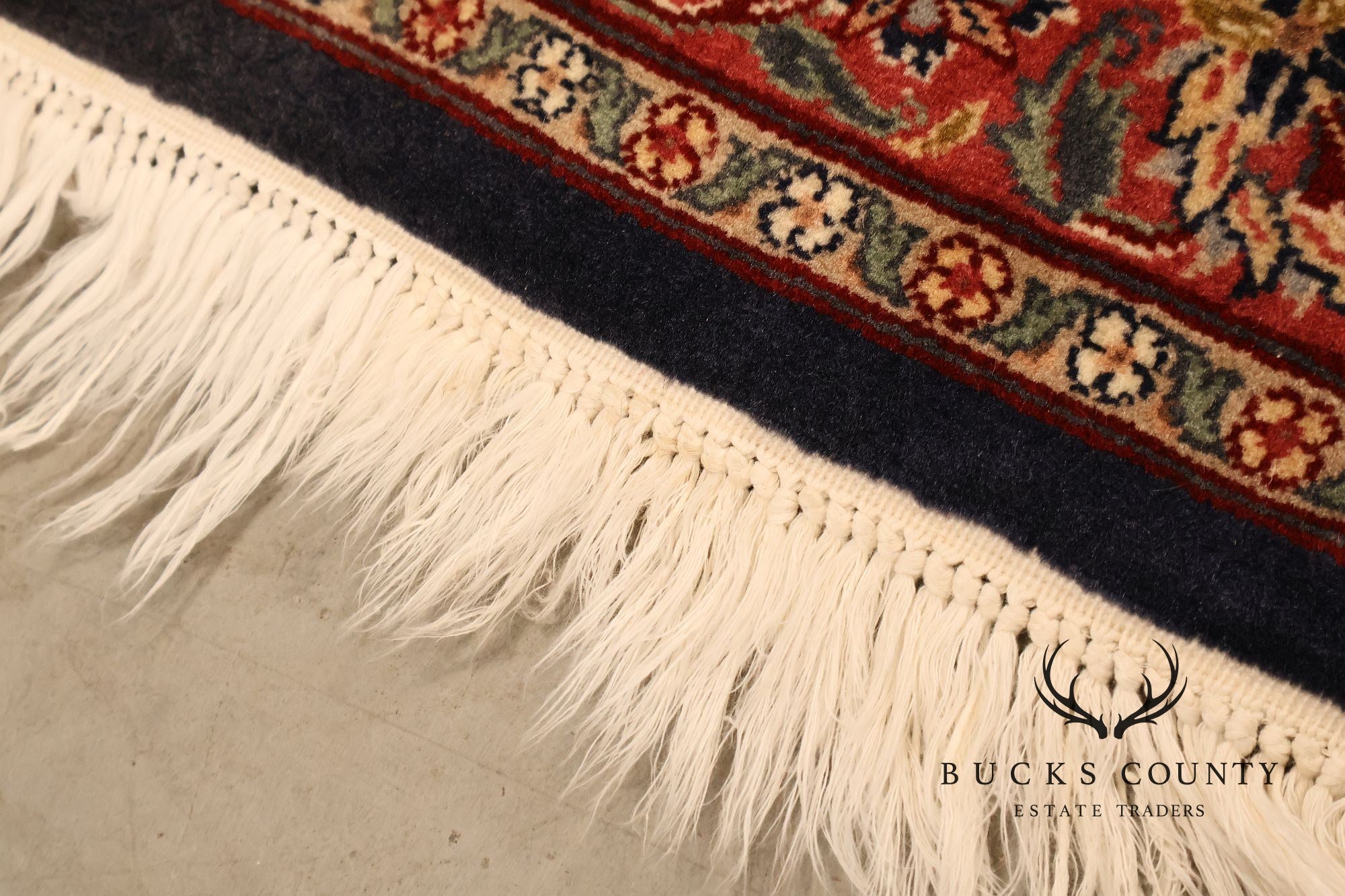 Persian Kashan Style Hand Tied Rug — 31" x 55"
