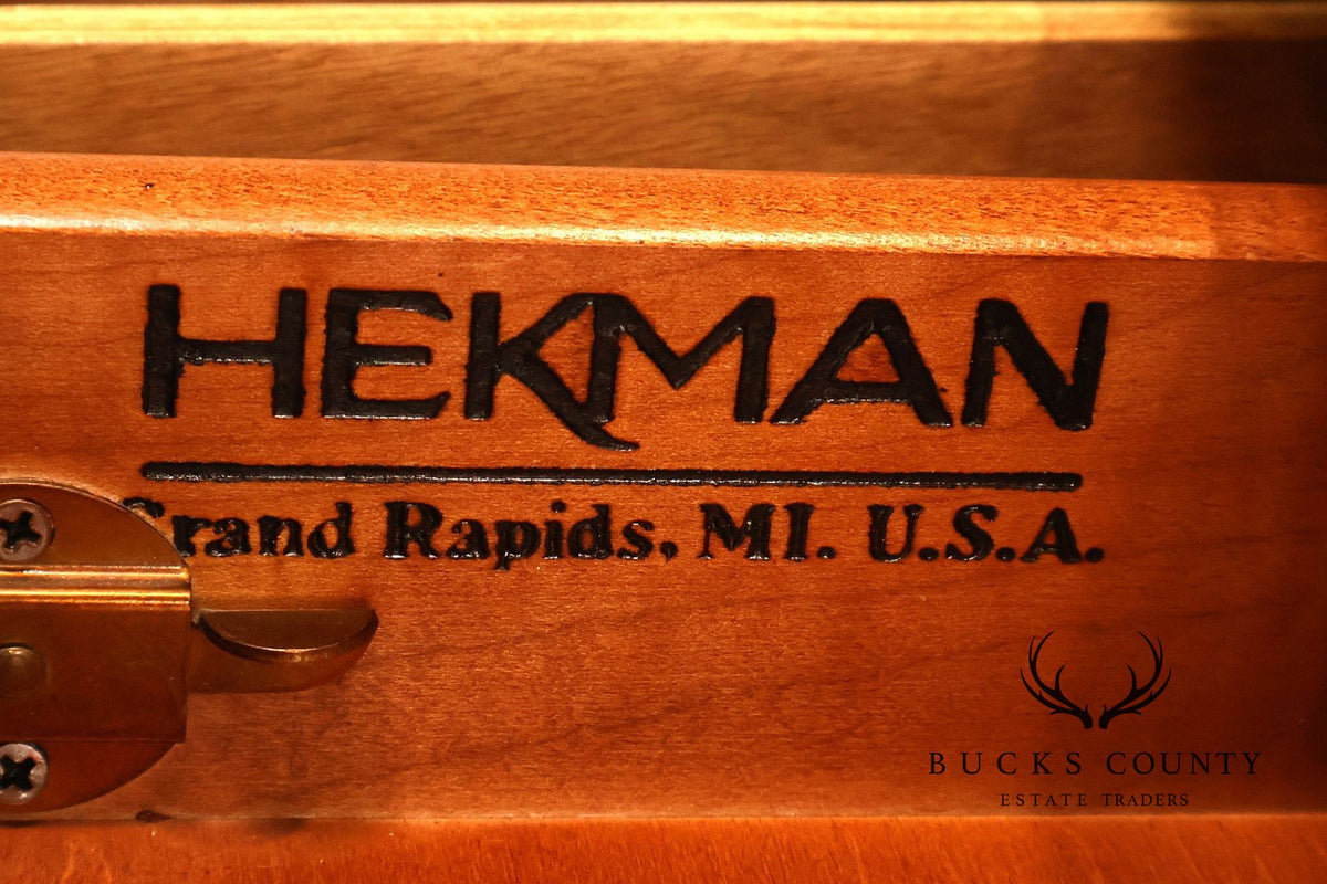 Hekman Georgian Style Oak Writing Desk