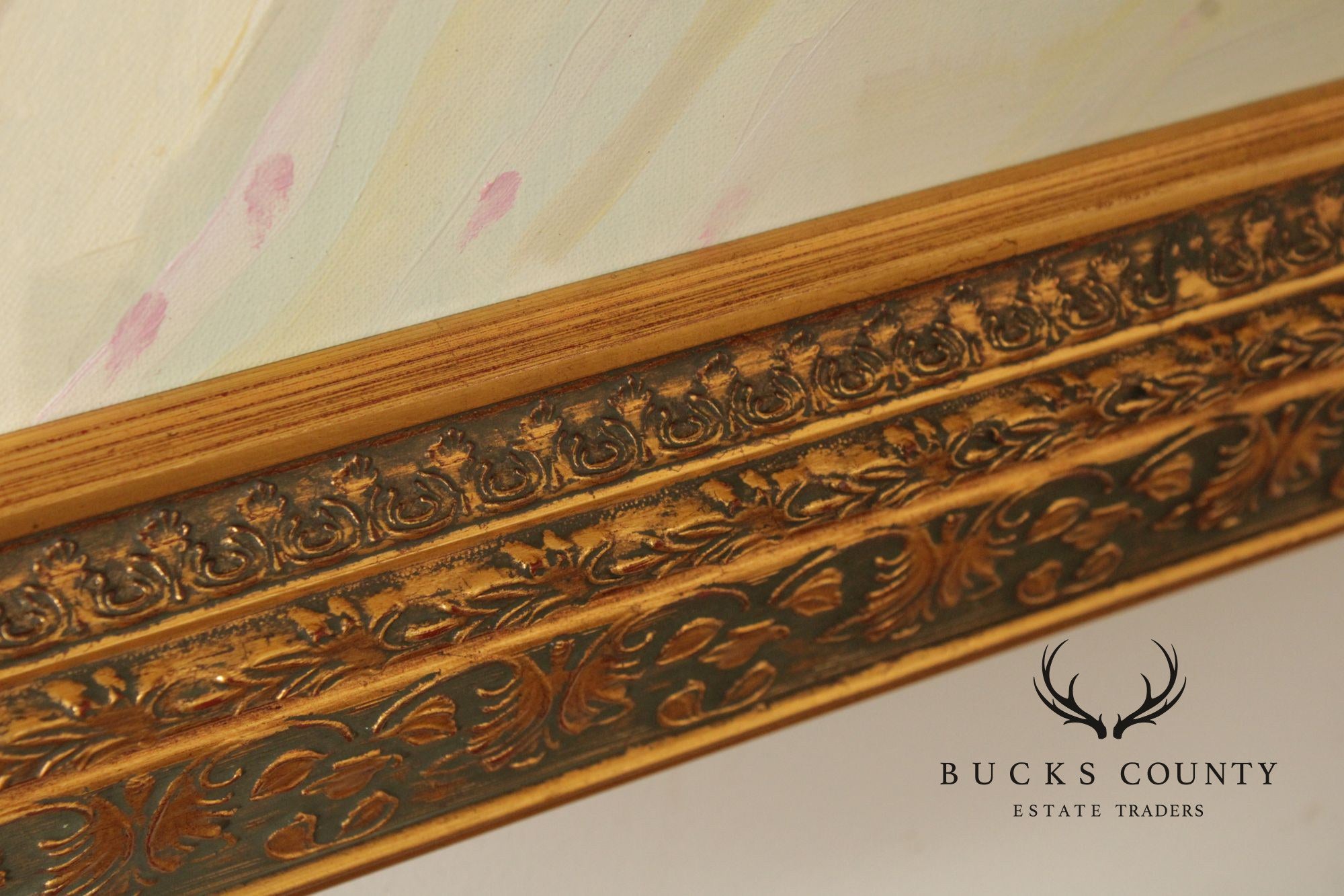 Italian Floral Still-Life Oil Painting, Artist Signed