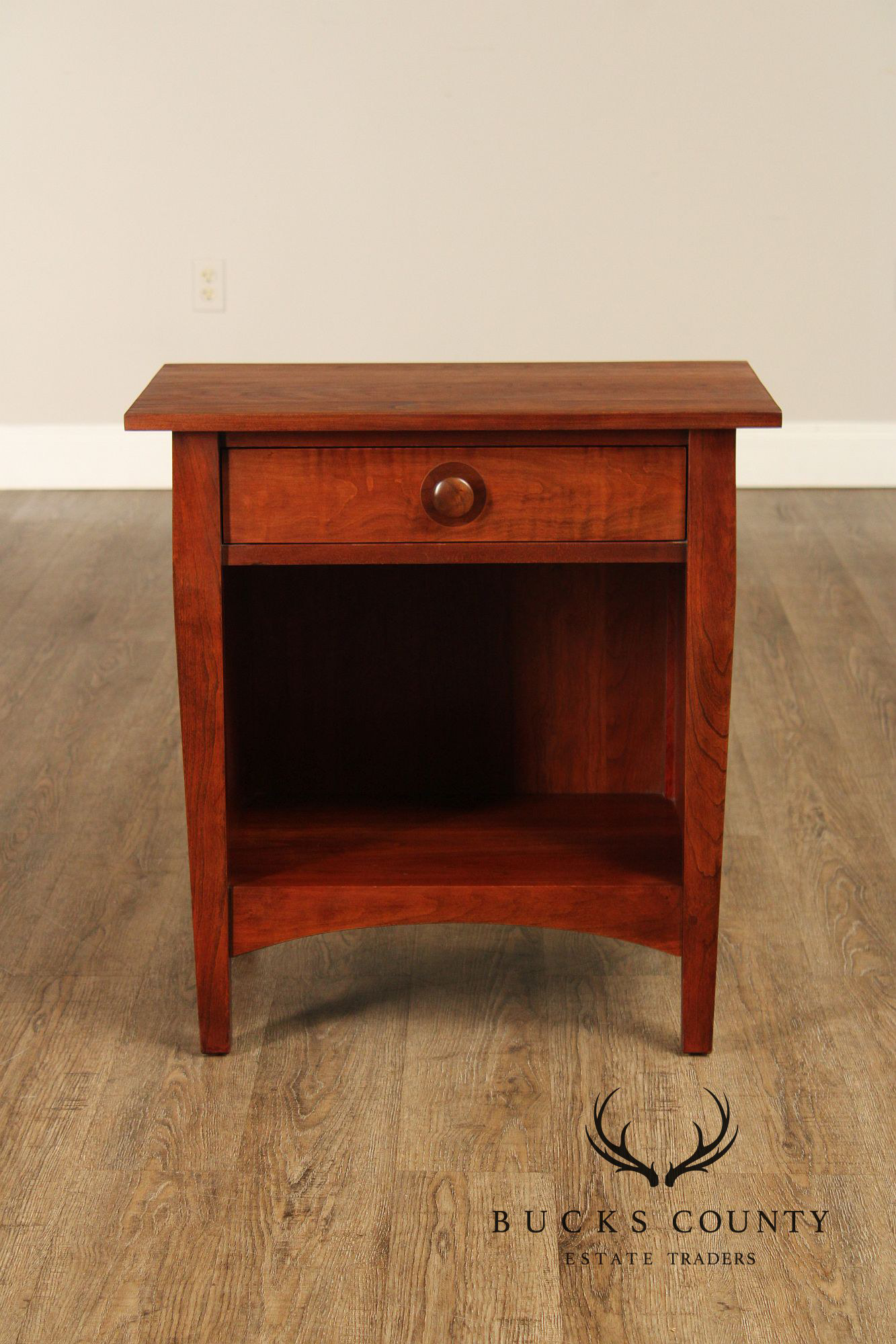 Stickley Harvey Ellis Cherry One Drawer Nightstand