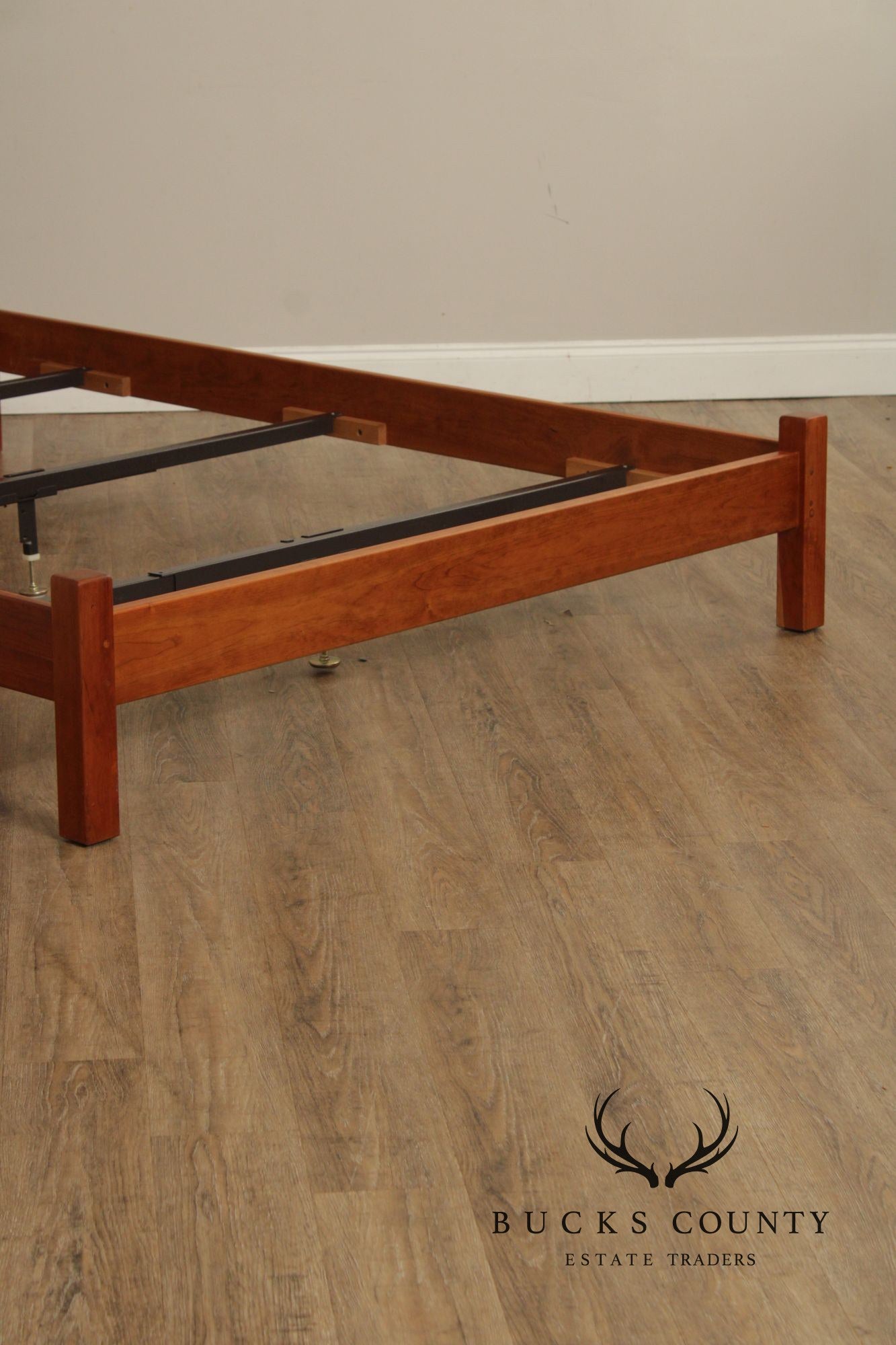 Stickley Mission Collection Cherry Queen Spindle Bed2495