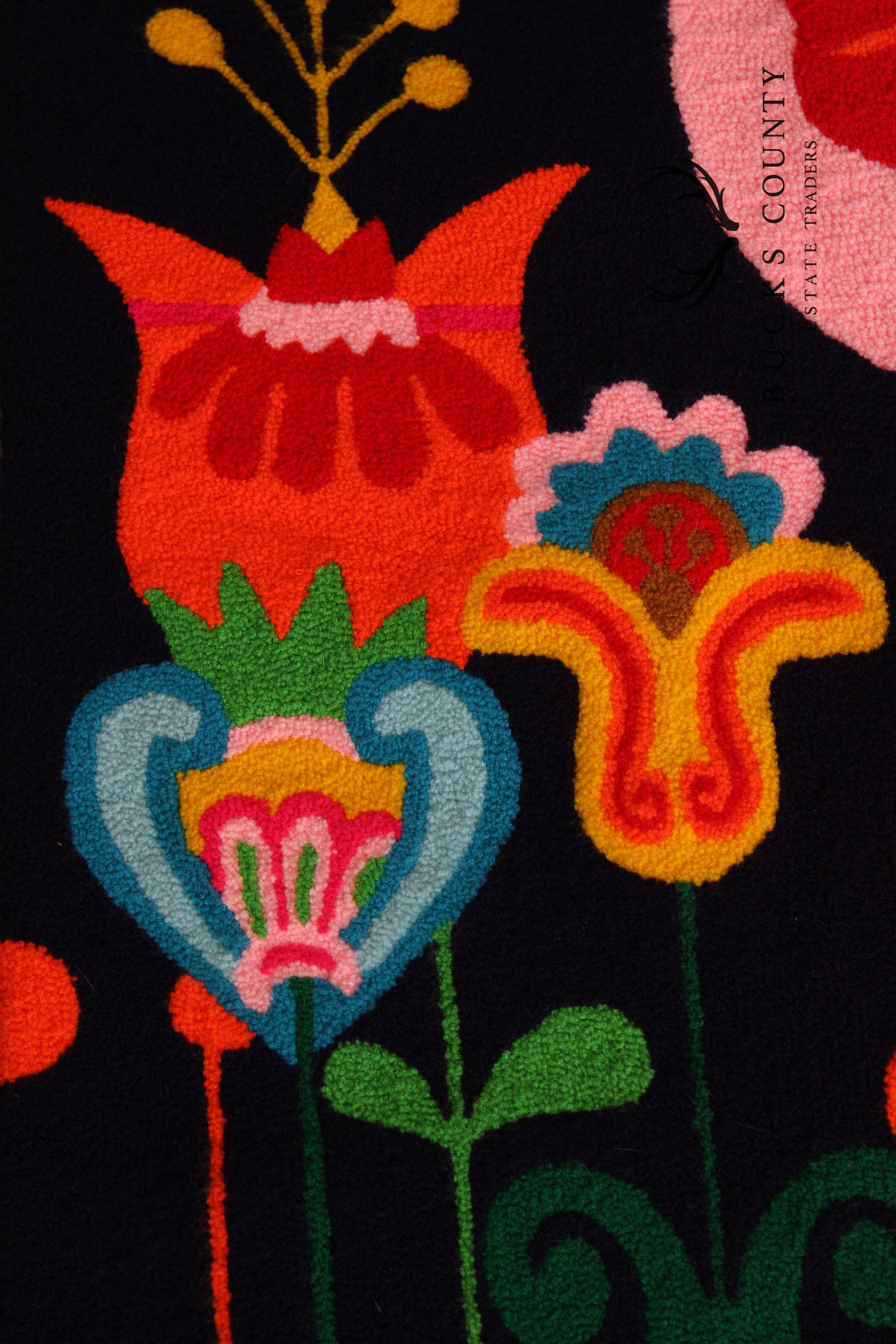 Luis Montiel Folk Art Hummingbird Tapestry