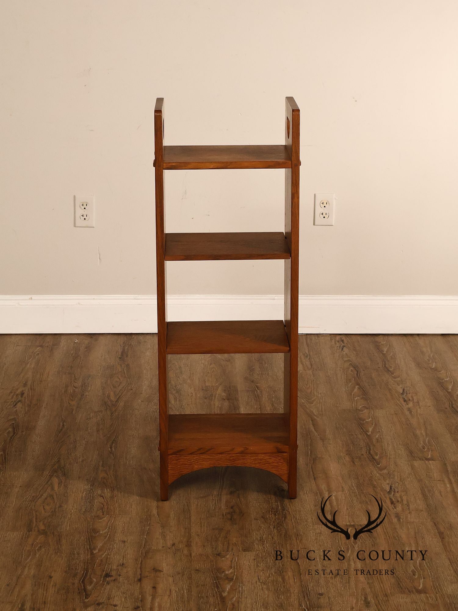 Stickley Mission Collection Oak Magazine Stand Bookcase