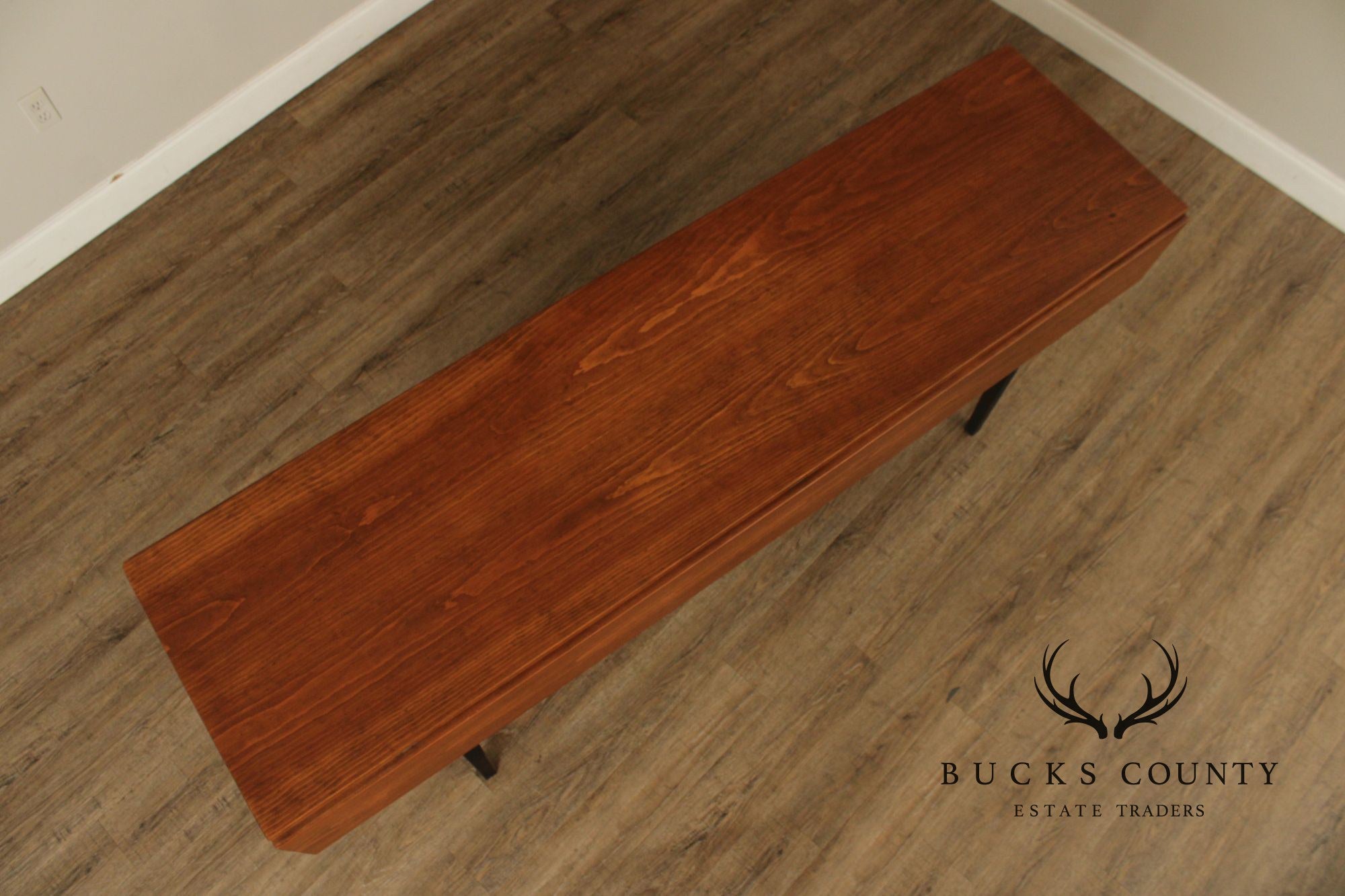 Wayne Kramer Custom Crafted Drop Leaf Harvest Dining table