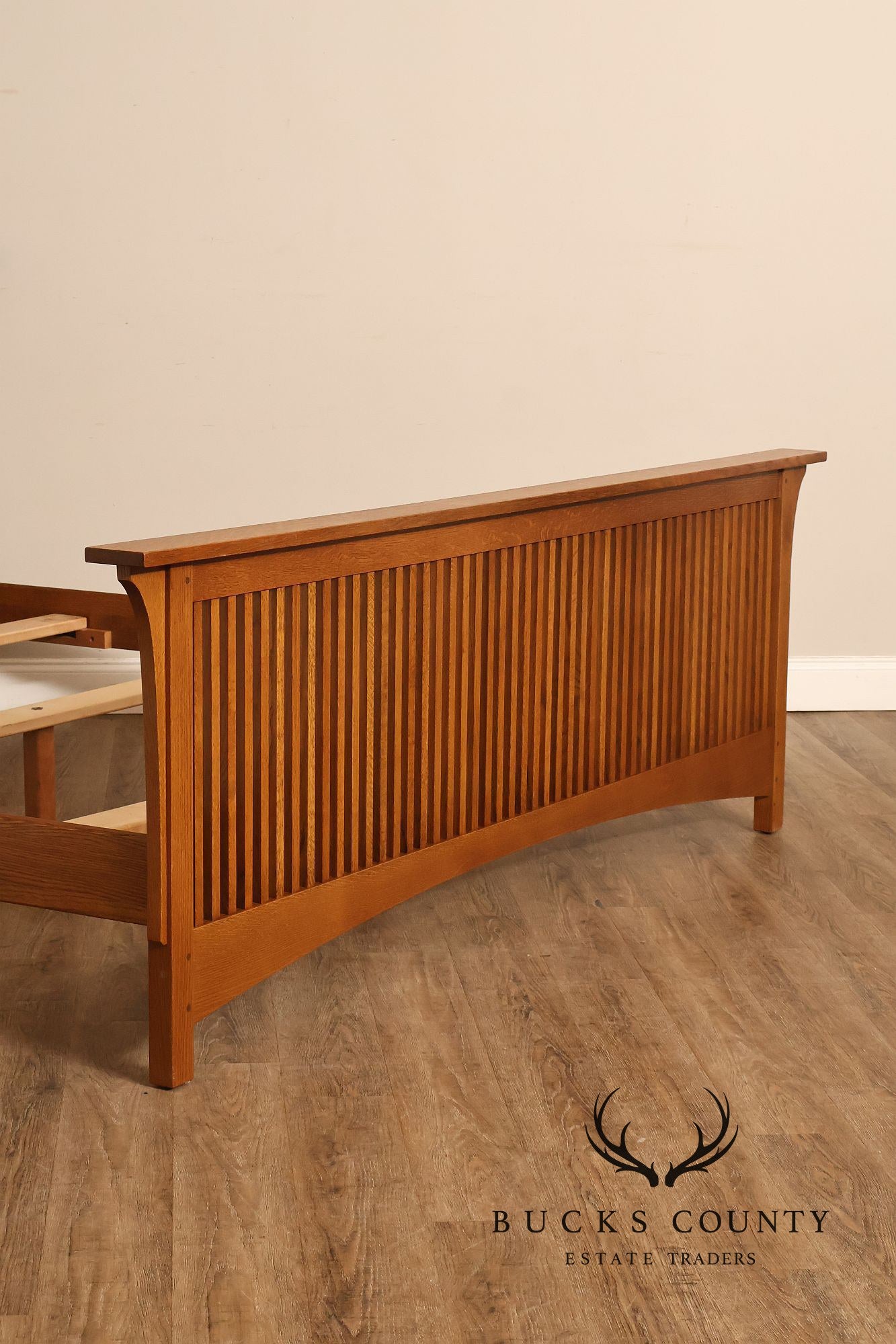 Stickley Mission Collection King Size Spindle Bed