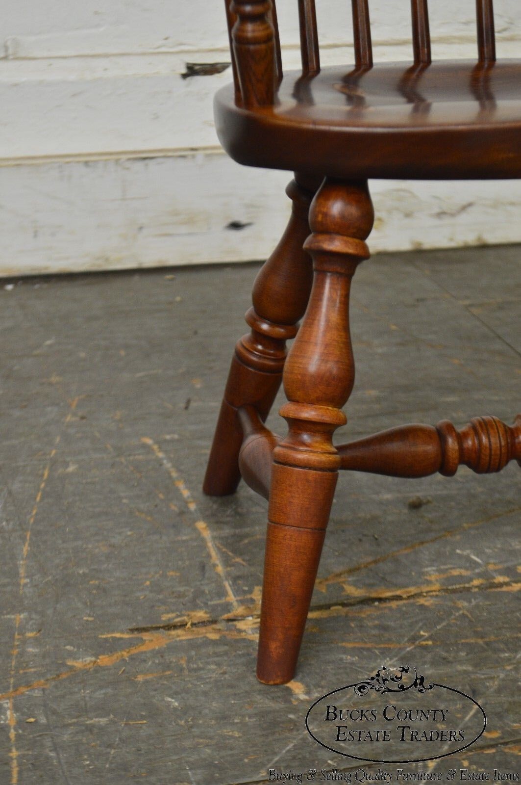 Frederick Duckloe & Bros Windsor Style Childs Diminutive Size Arm Chair