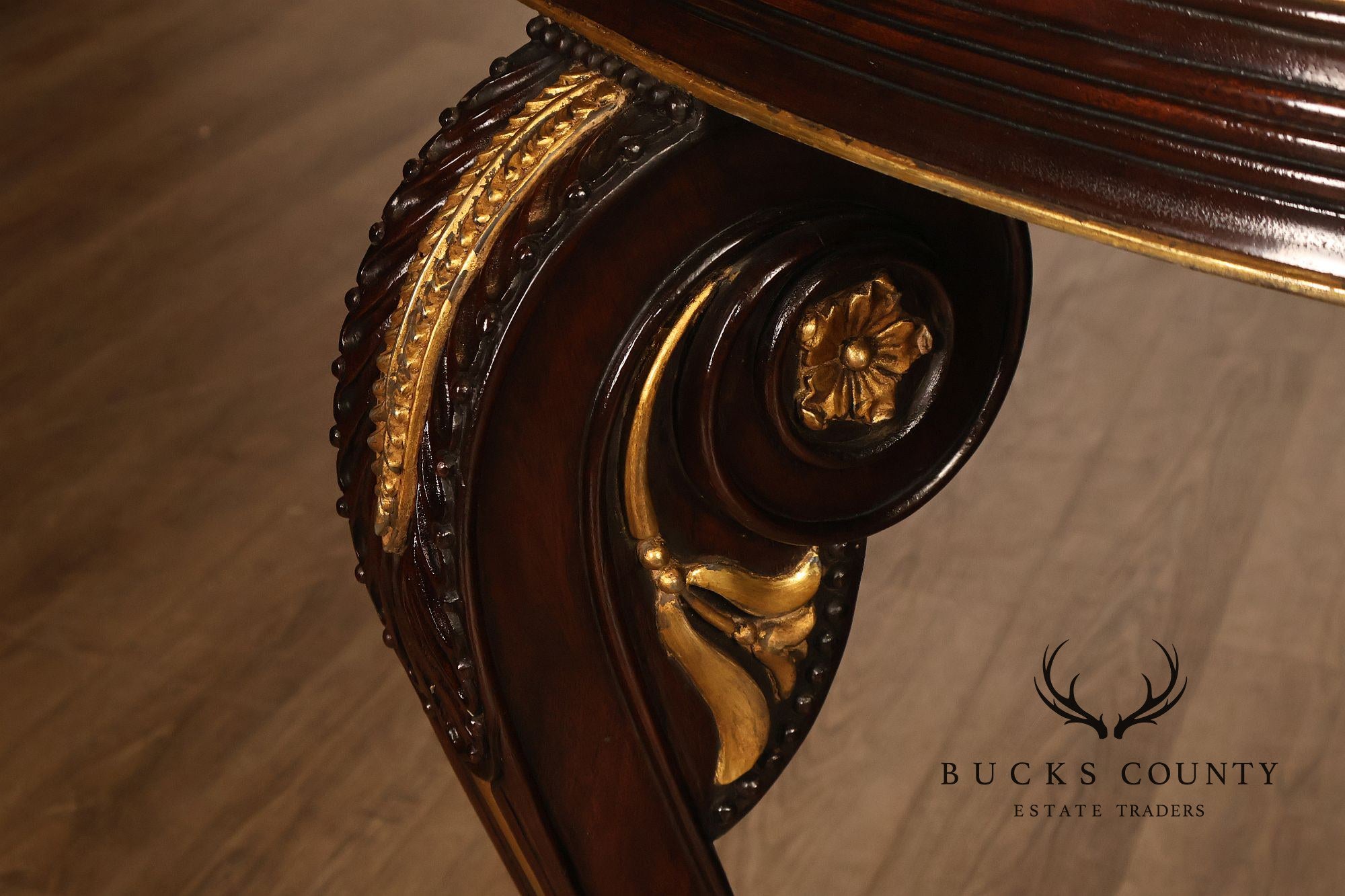 Dessin Fournir Chatsworth Mahogany & Giltwood Console Table