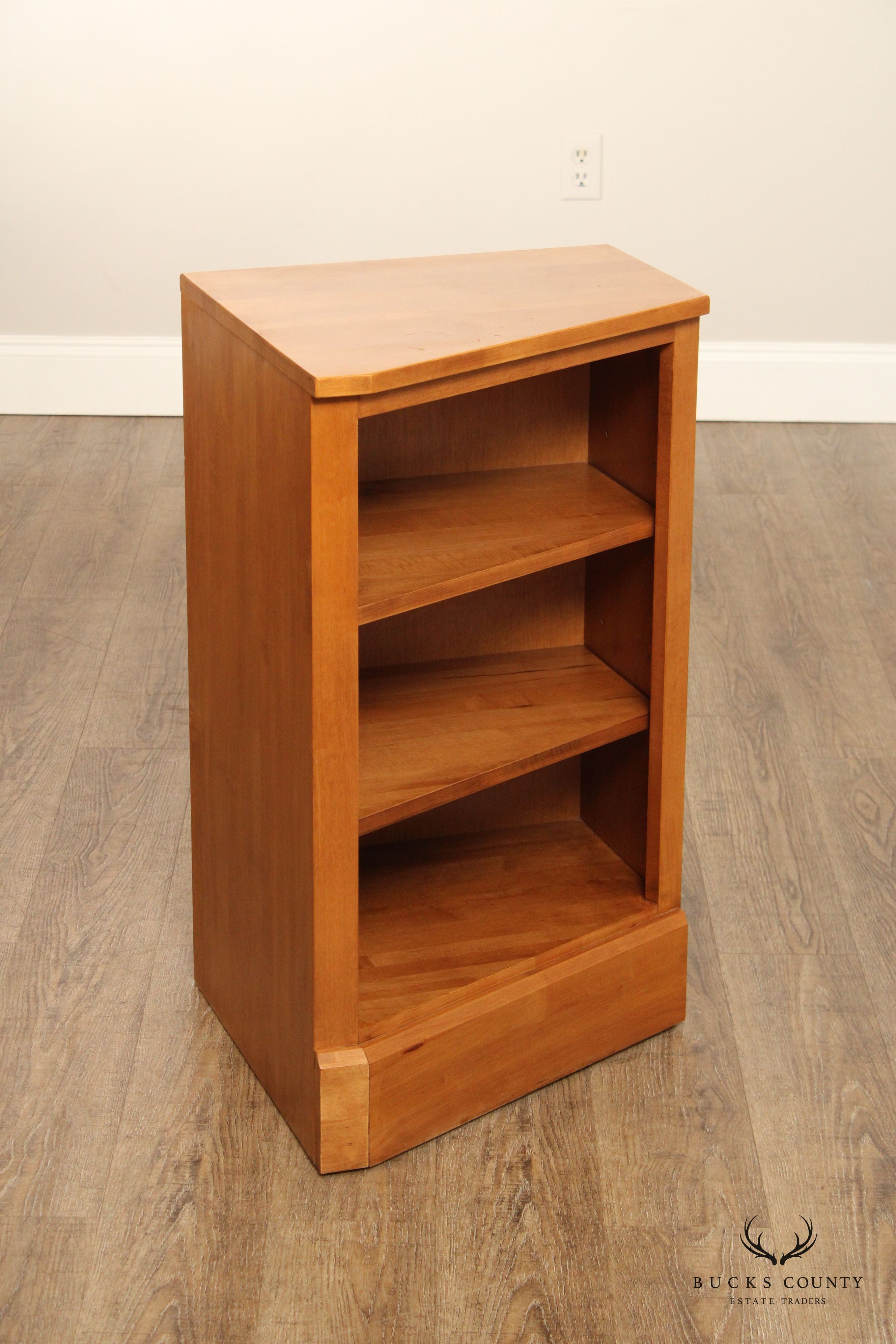 Ethan Allen 'Country Colors' Maple Corner Bookcase