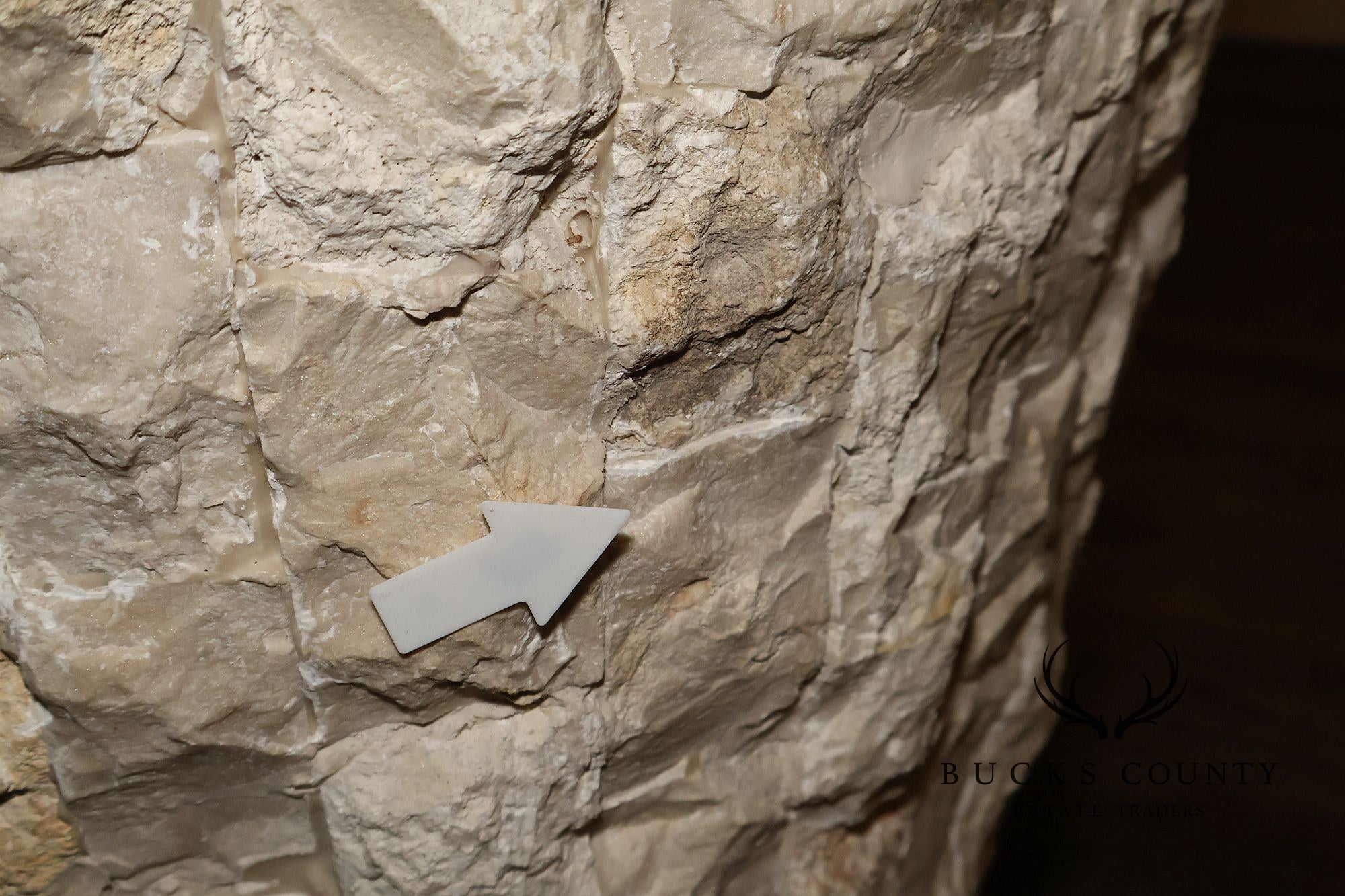 Contemporary Tessellated Stone Floor Vase