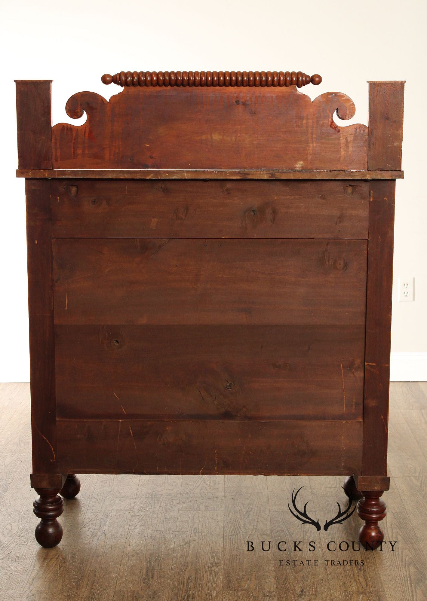 Antique Federal Tiger Maple Chest of Drawers