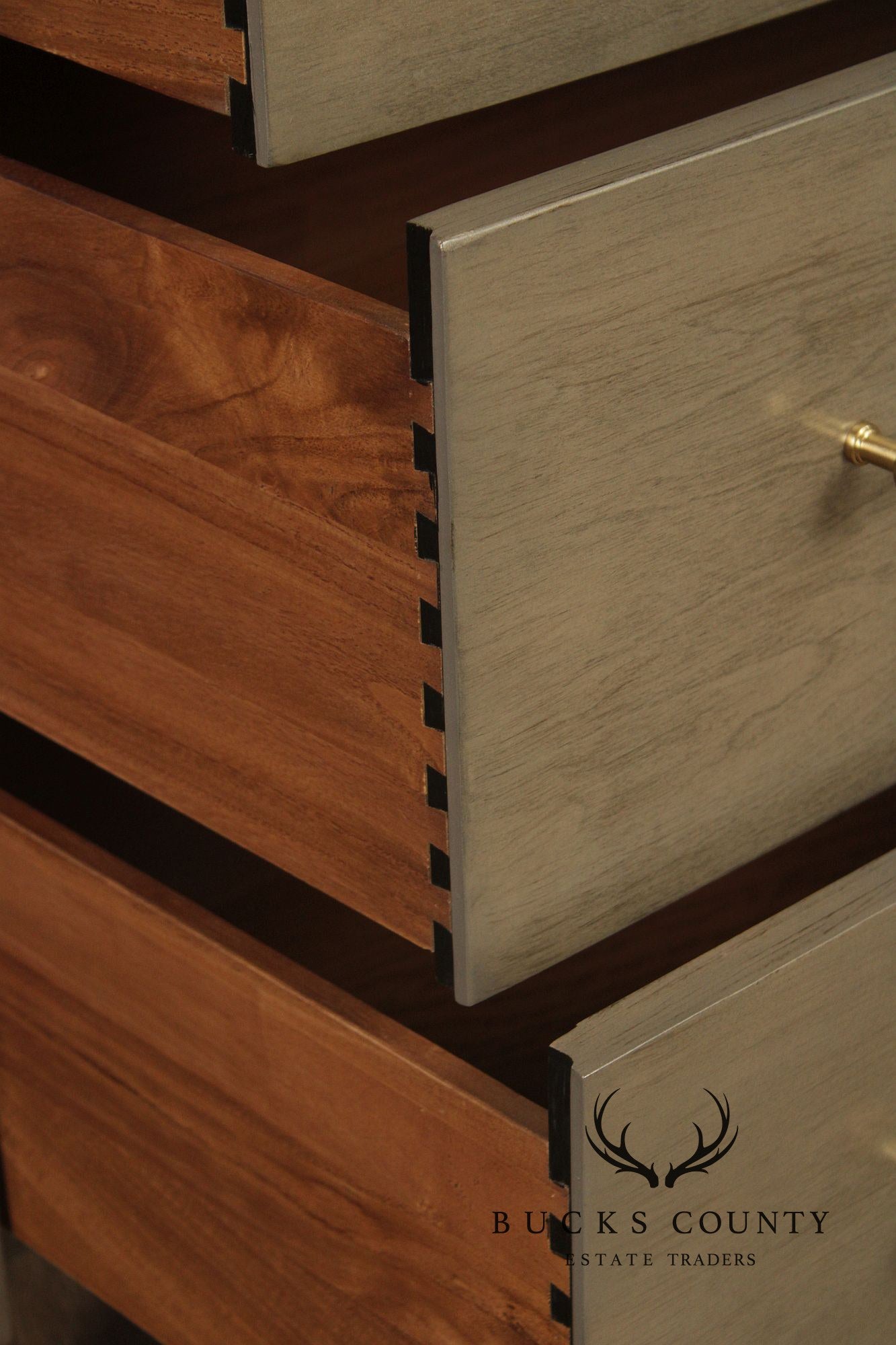 Stanley Furniture Mulholland Collection Gray Media Chest