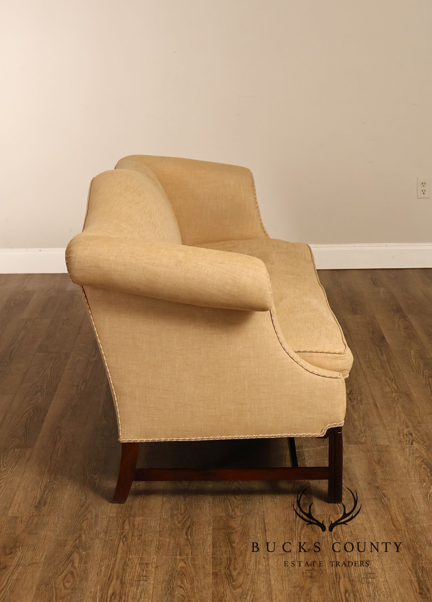 Hickory Chair Chippendale Style Camelback Sofa
