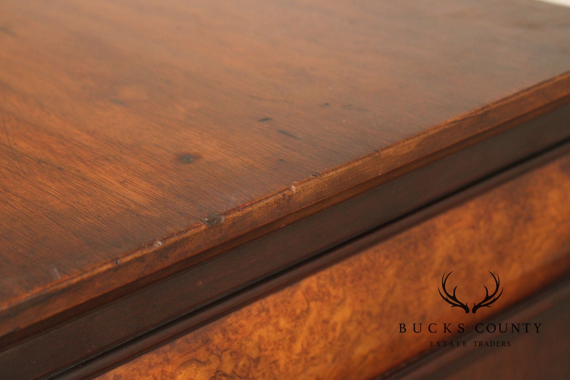 Schmieg & Kotzian Vintage Walnut Open Bookcase