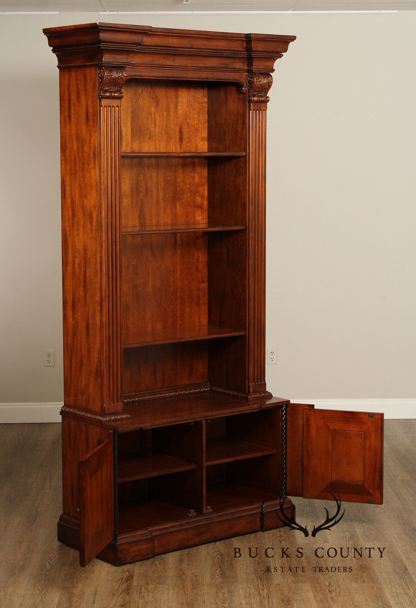 Lexington Pair Of Tall Architectural Bookcases