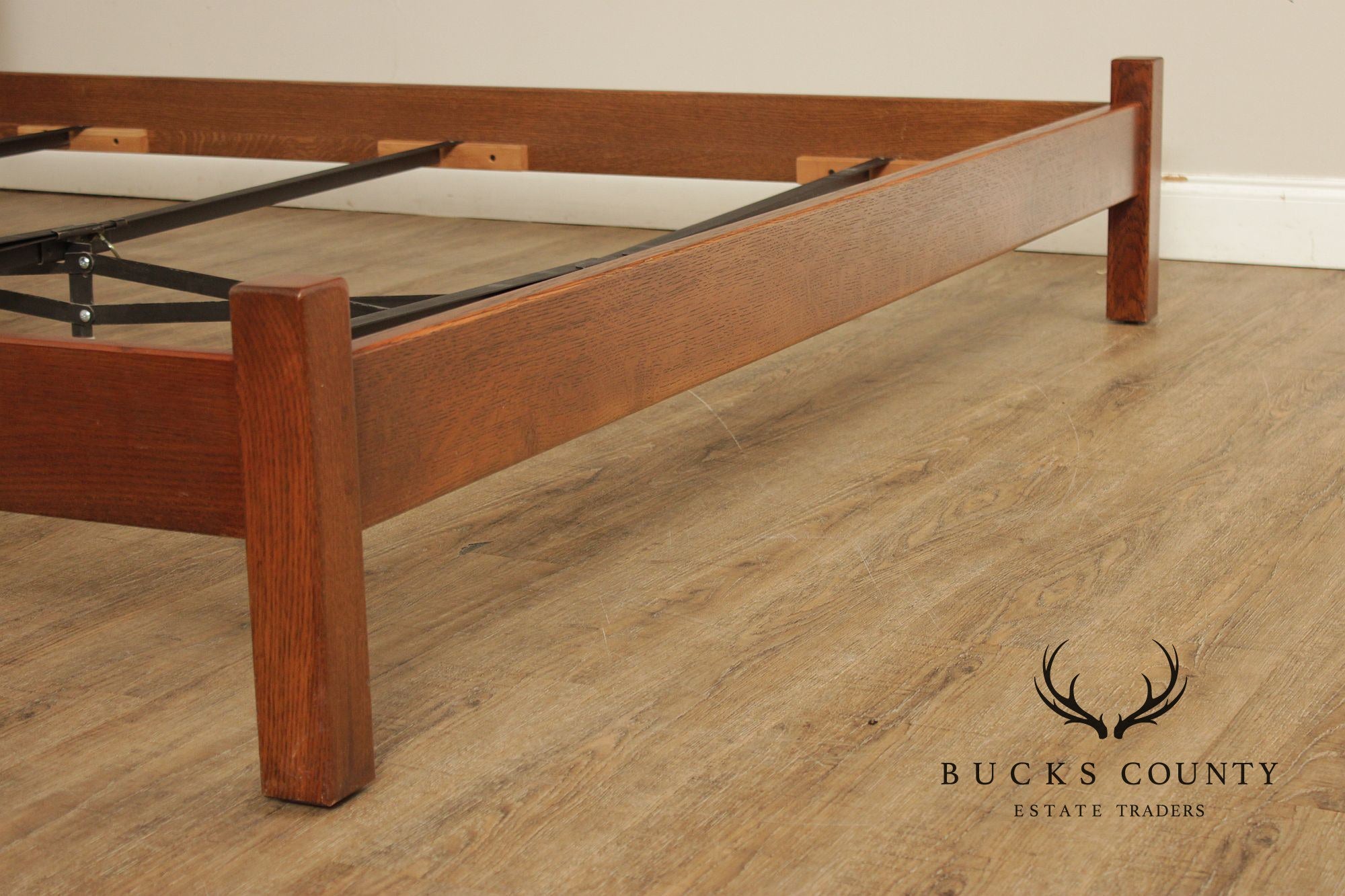 Stickley Mission Collection Oak King Size Bed