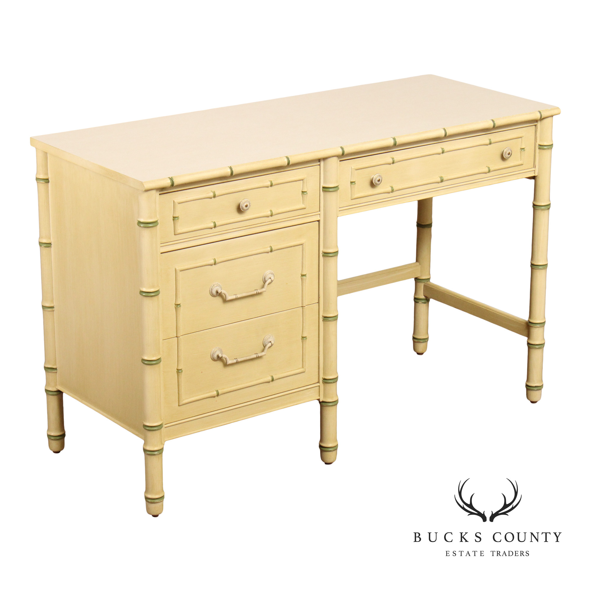 Thomasville 'Allegro' Faux Bamboo Writing Desk