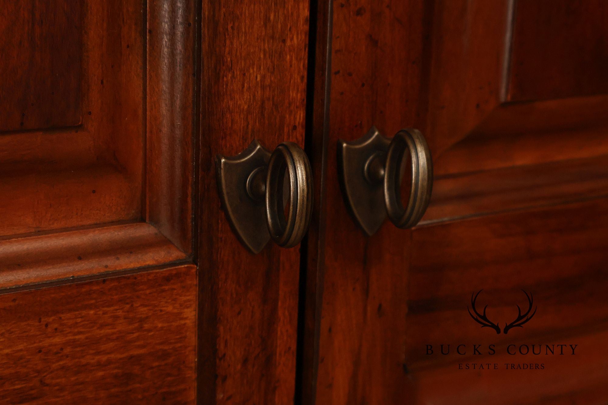 Thomasville Traditional Louis Philippe Style Cherry Armoire