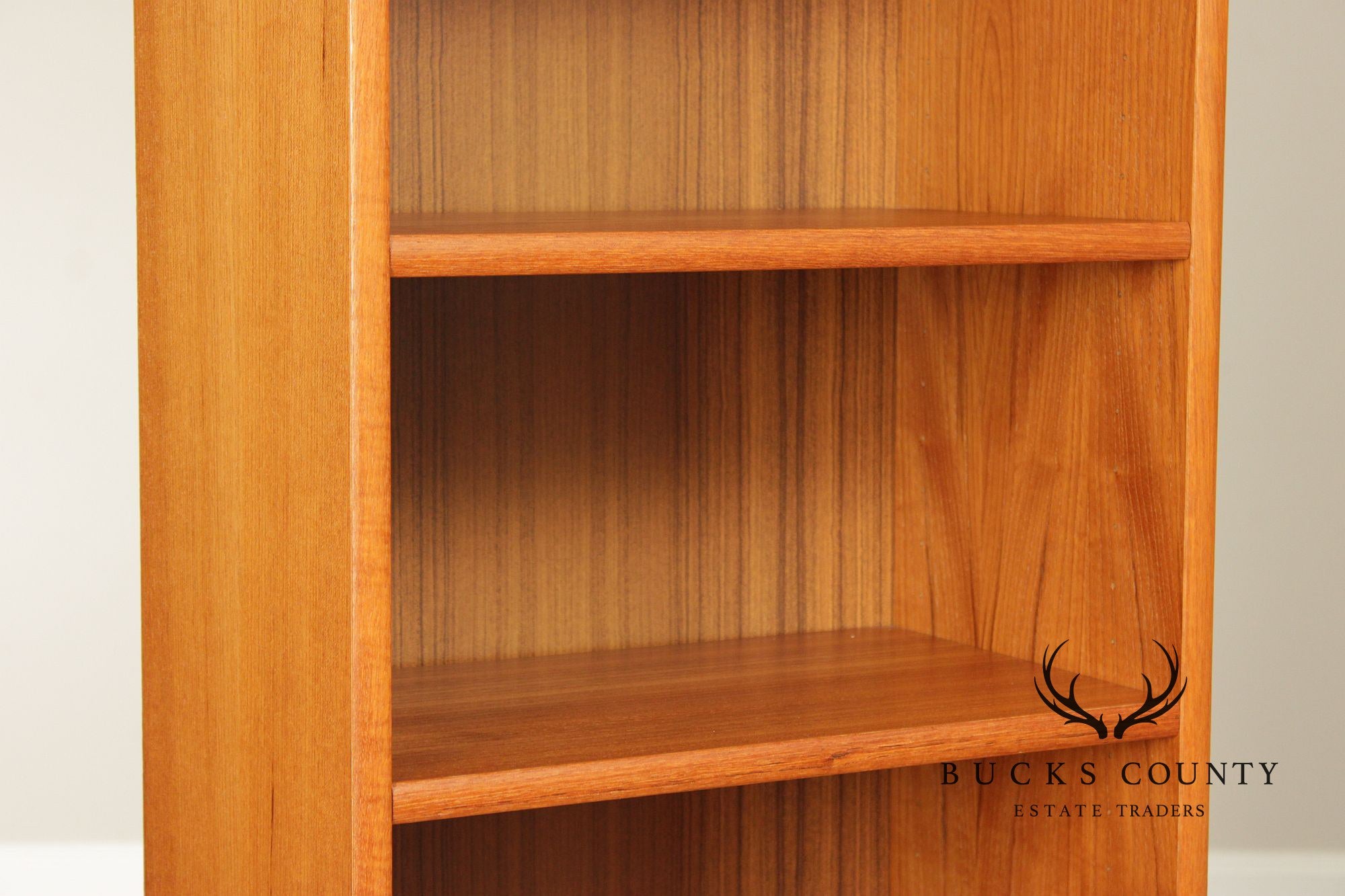 Danish Mid Century Modern Teak Bookcase