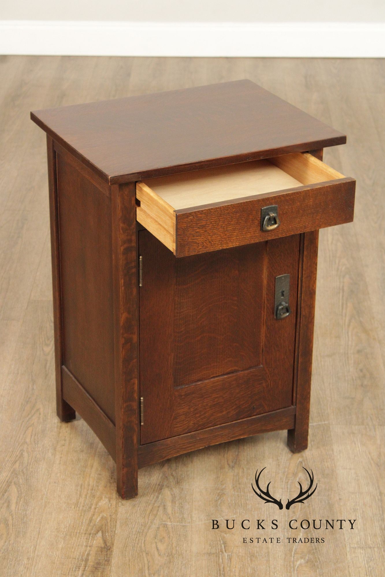 Stickley Mission Collection Oak Cabinet Nightstand