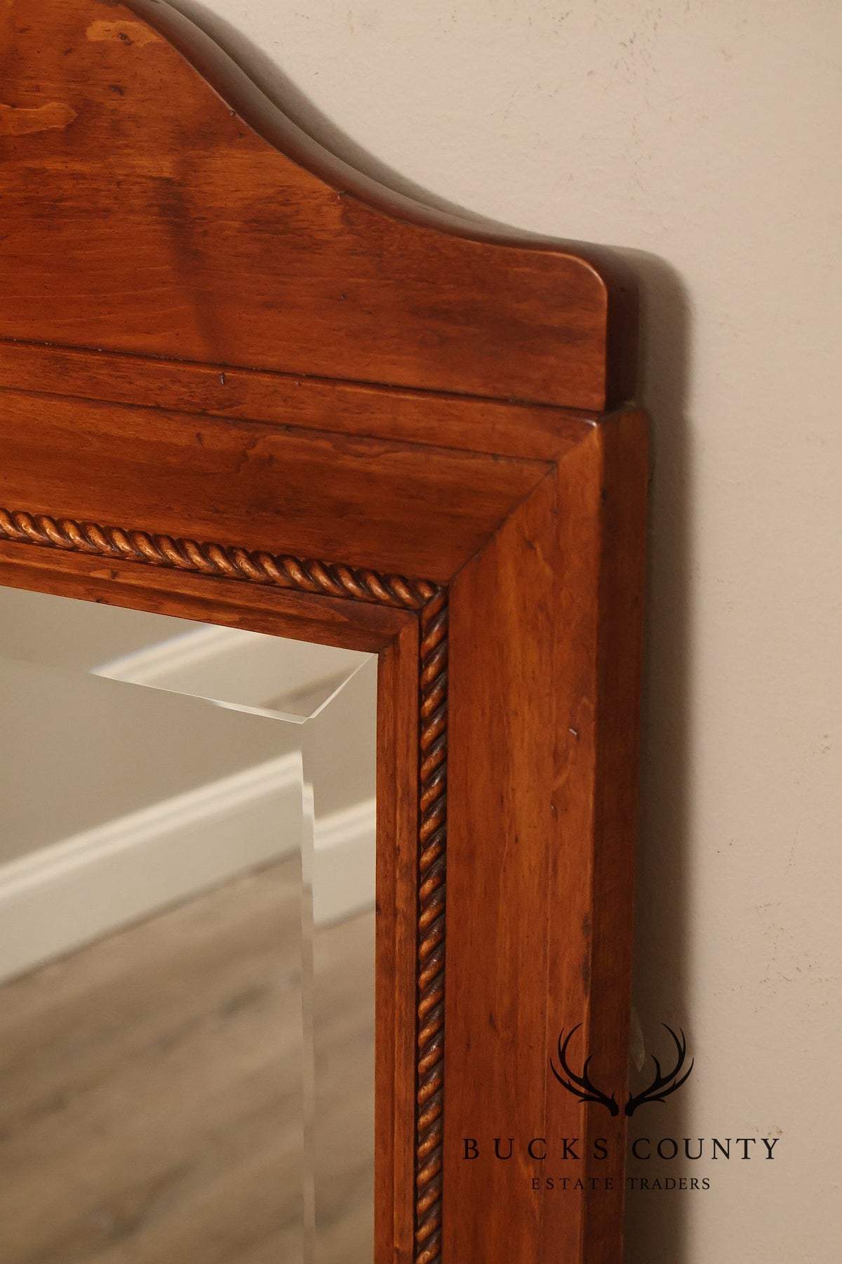 Ethan Allen 'Country Crossings' Maple Wall Mirror