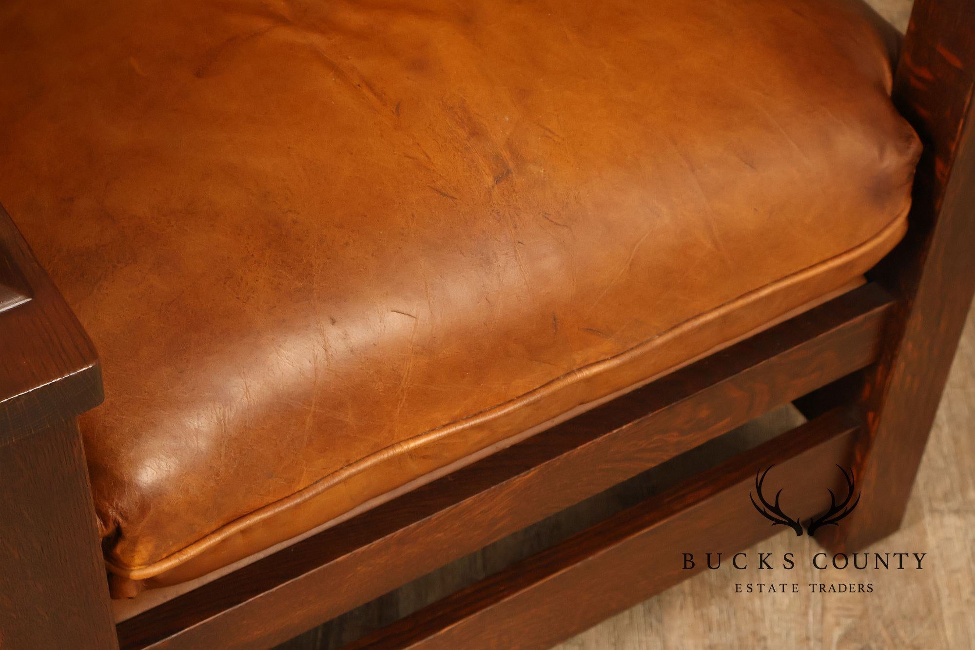 Stickley Mission Collection Oak Eastwood Lounge Chair