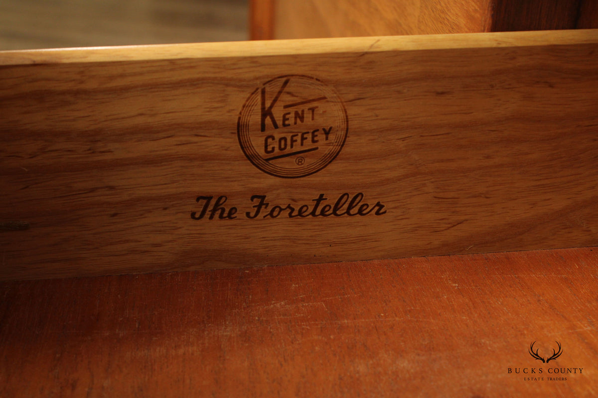 Kent Coffey 'Foreteller' Mid Century Modern Walnut Long Dresser