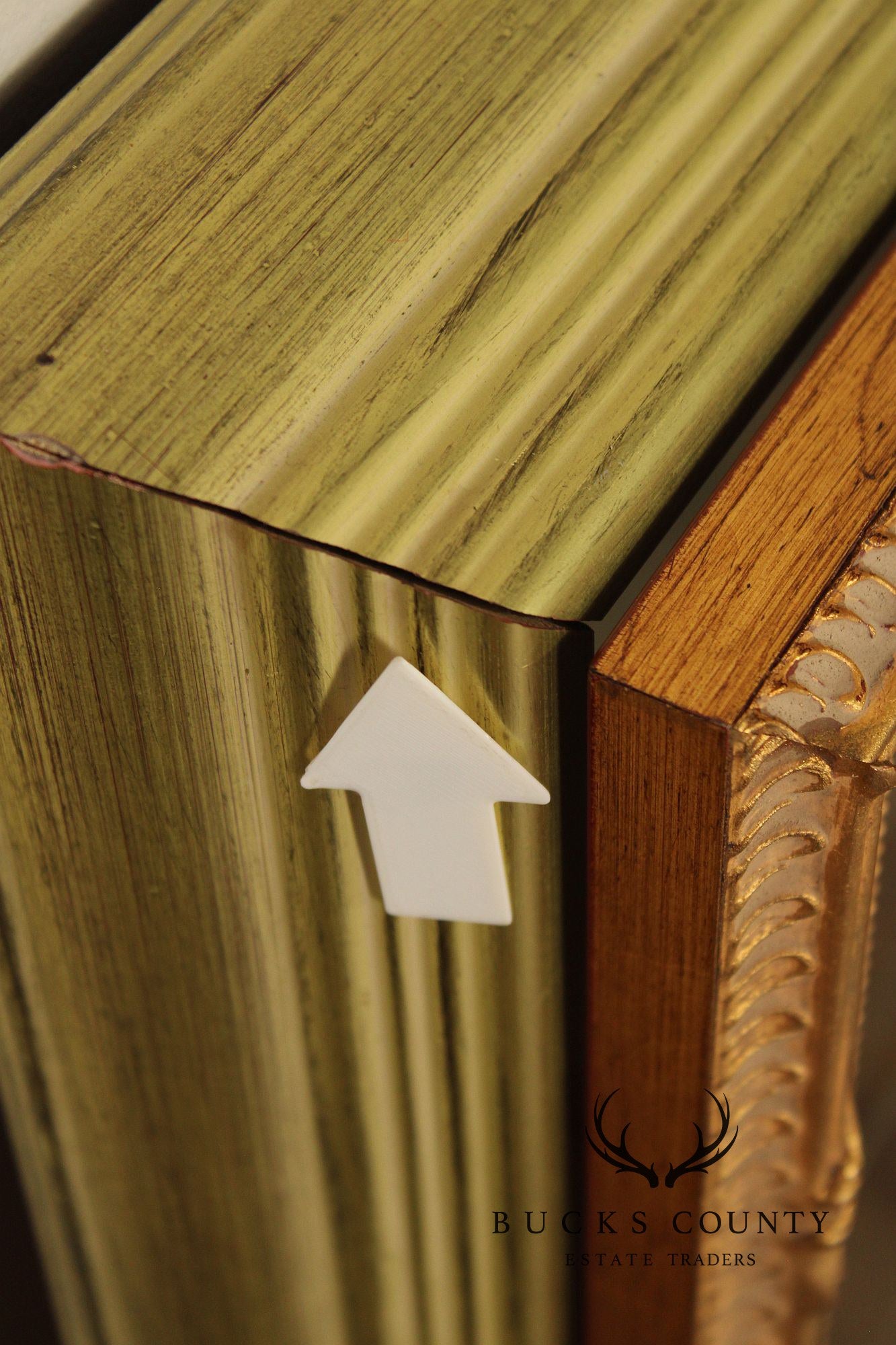 Italian Gold Framed Hanging Display Case