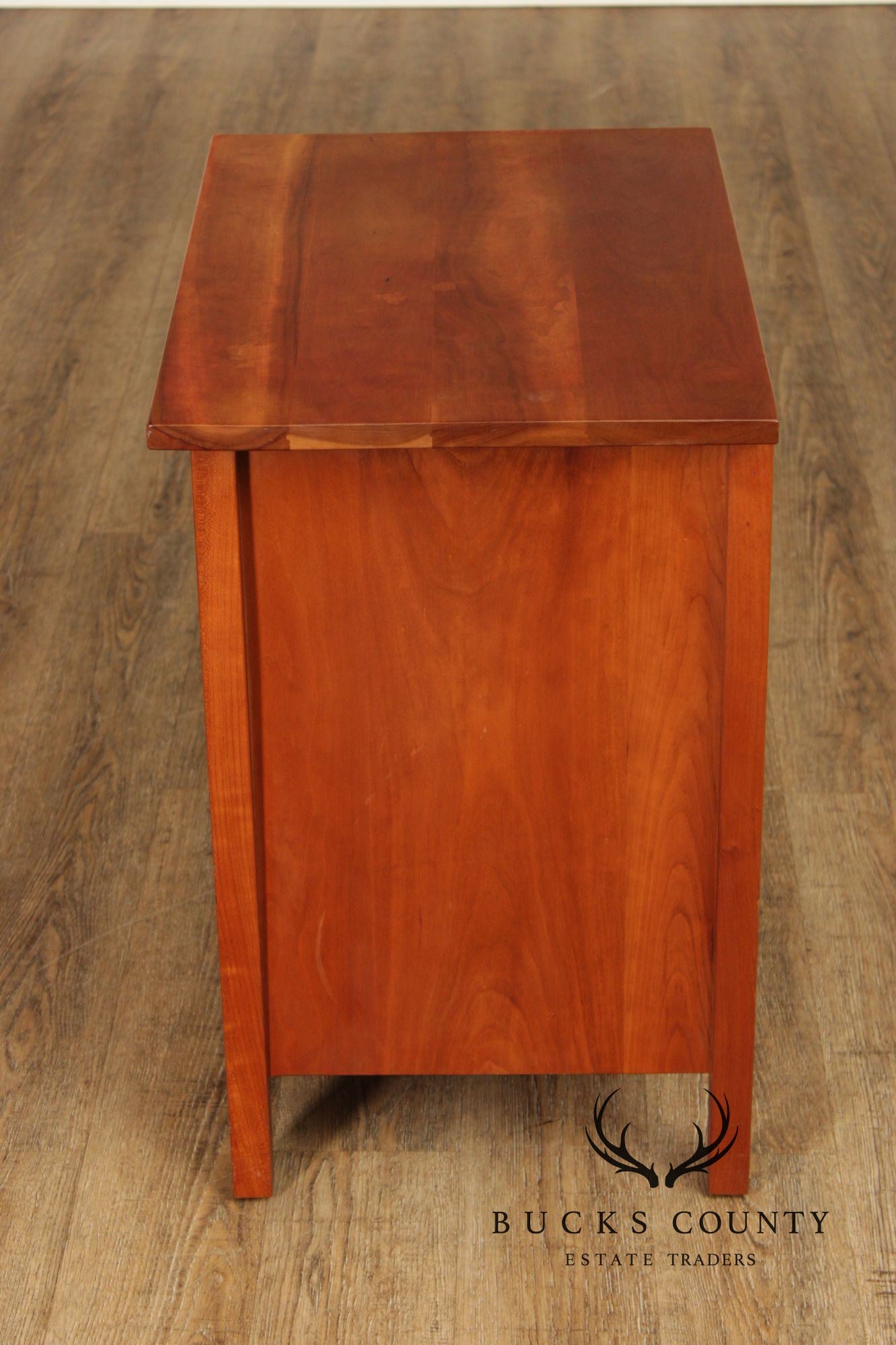 Stickley Mission Collection Harvey Ellis Cherry Three Drawer Nightstand