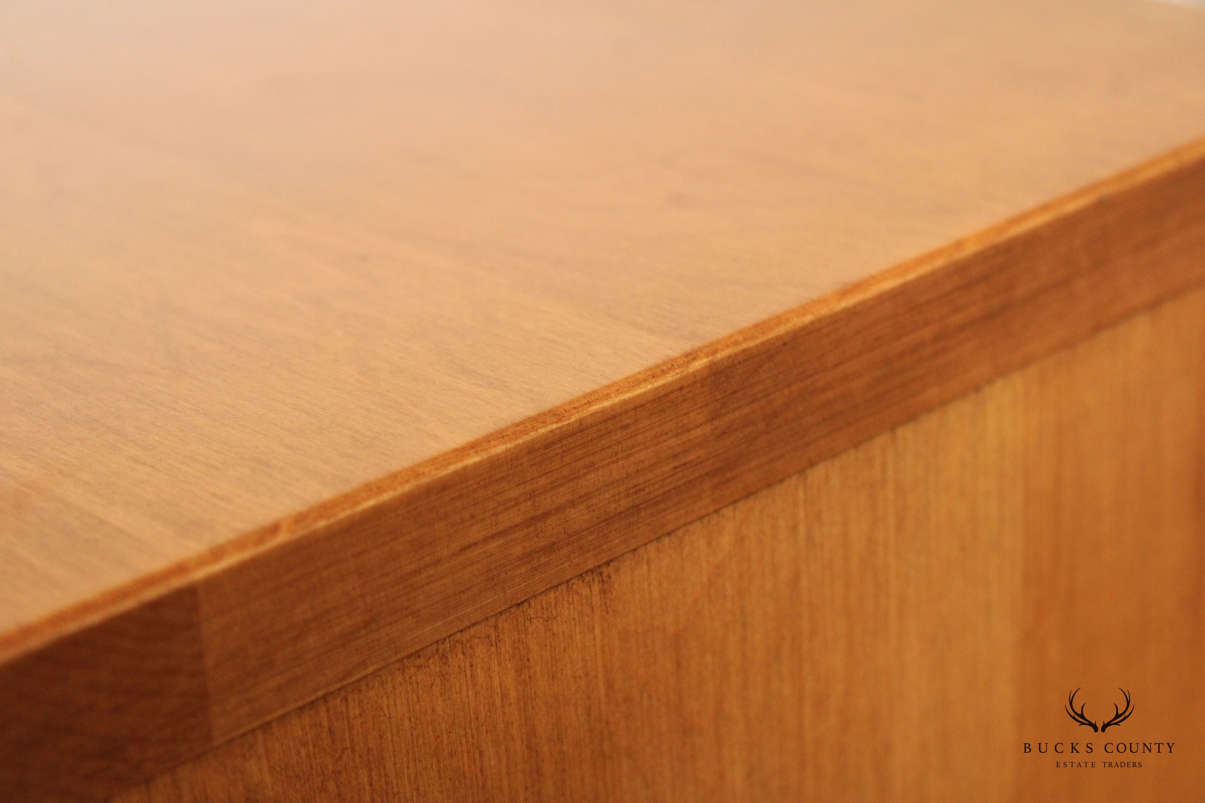 Ethan Allen 'Country Colors' Maple Corner Bookcase