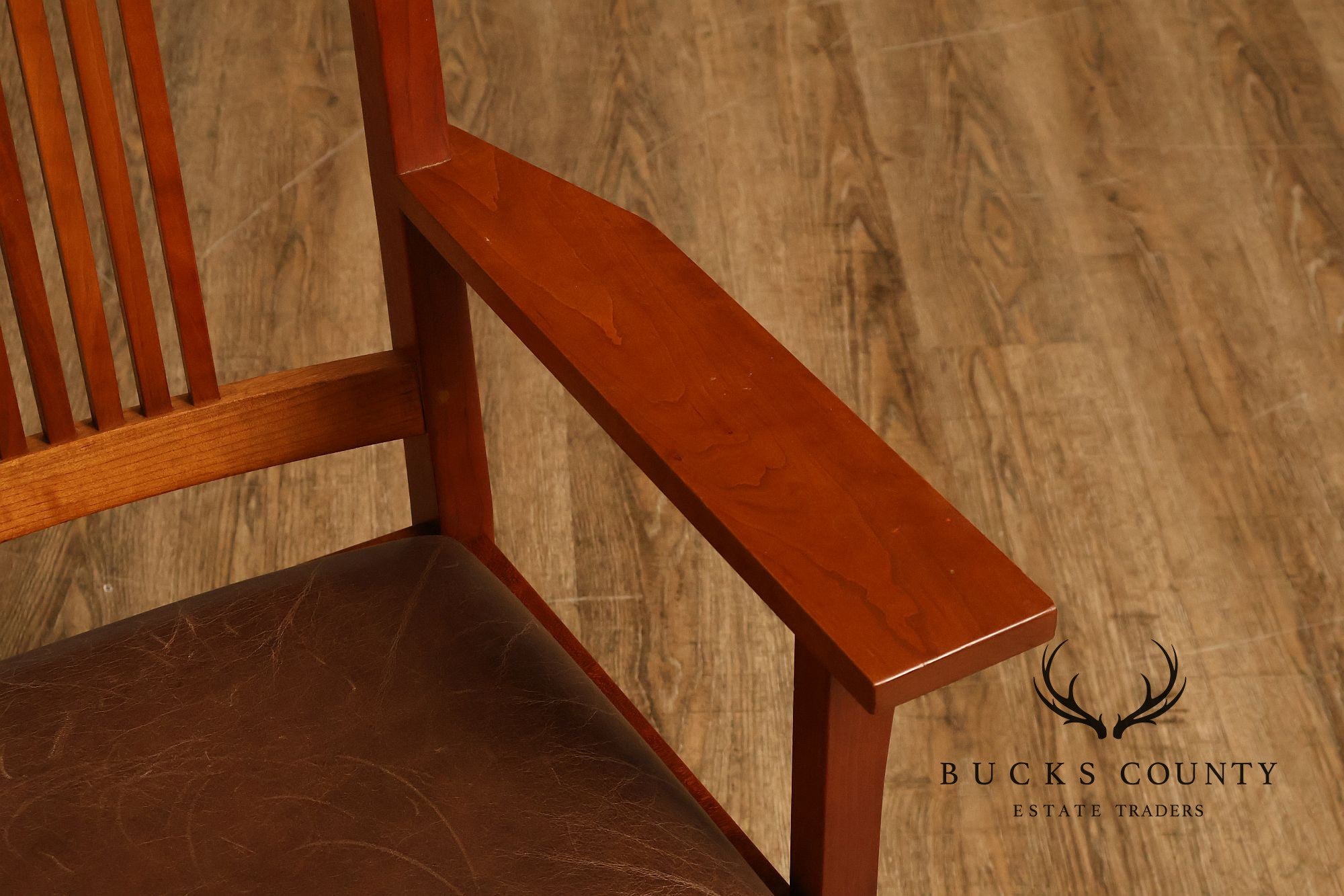 Stickley Mission Collection Set Of 6 Cherry Dining Chairs