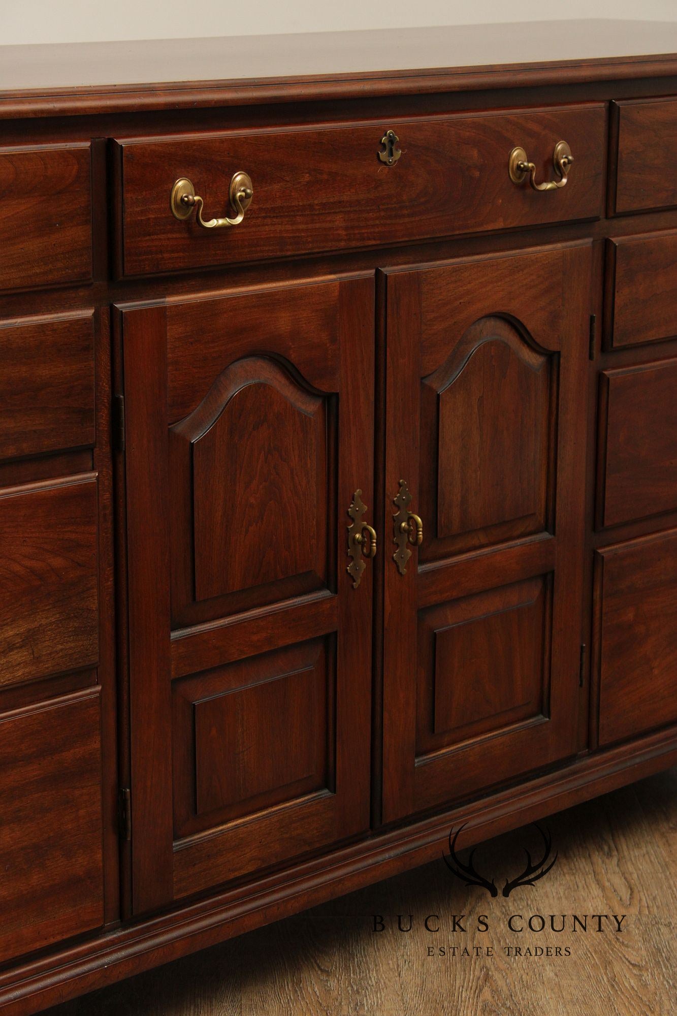 Henkel Harris Vintage Cherry Triple Dresser