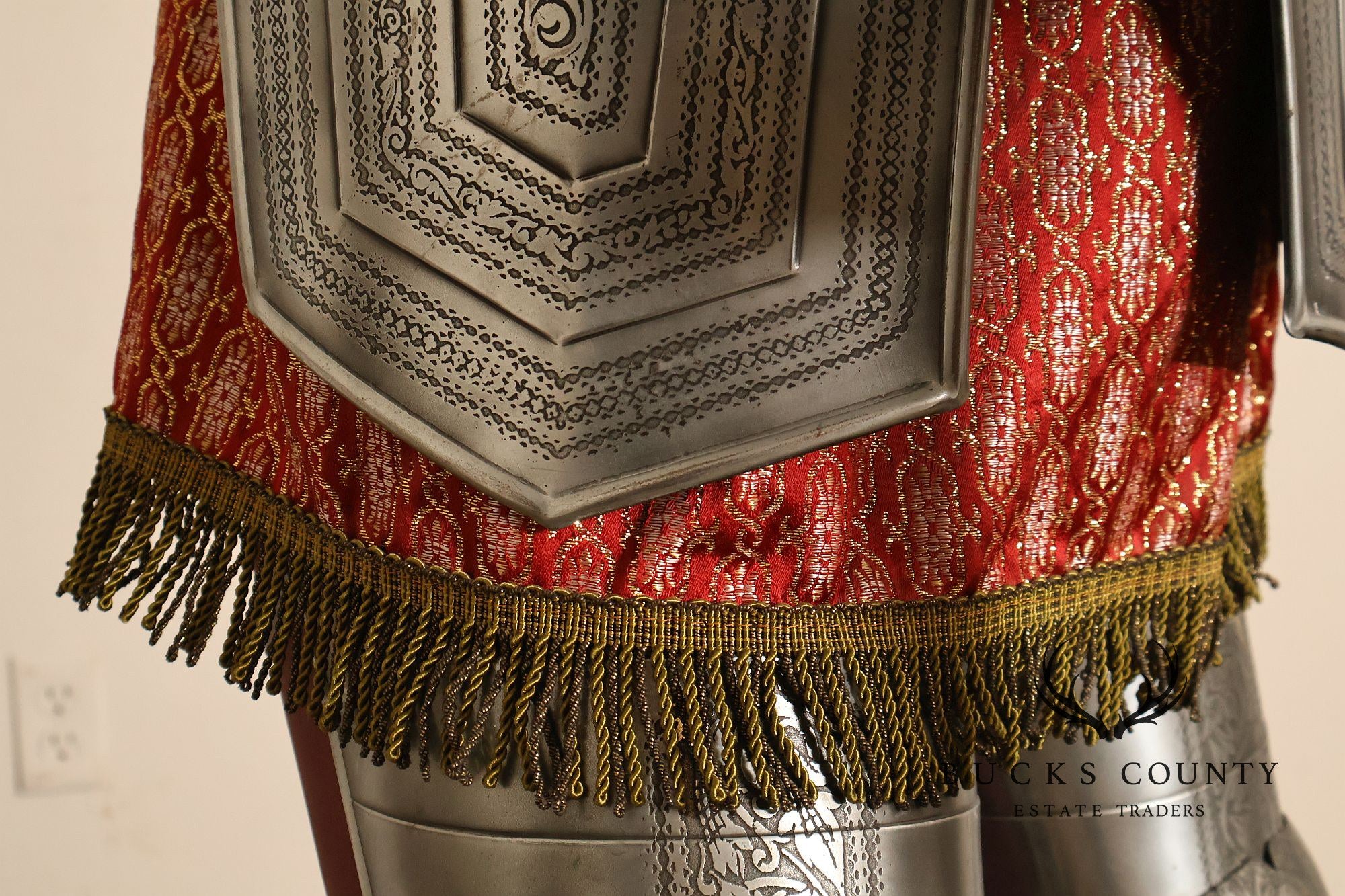 Marto Toledo Spanish Engraved Full Suit of Armor with Sword