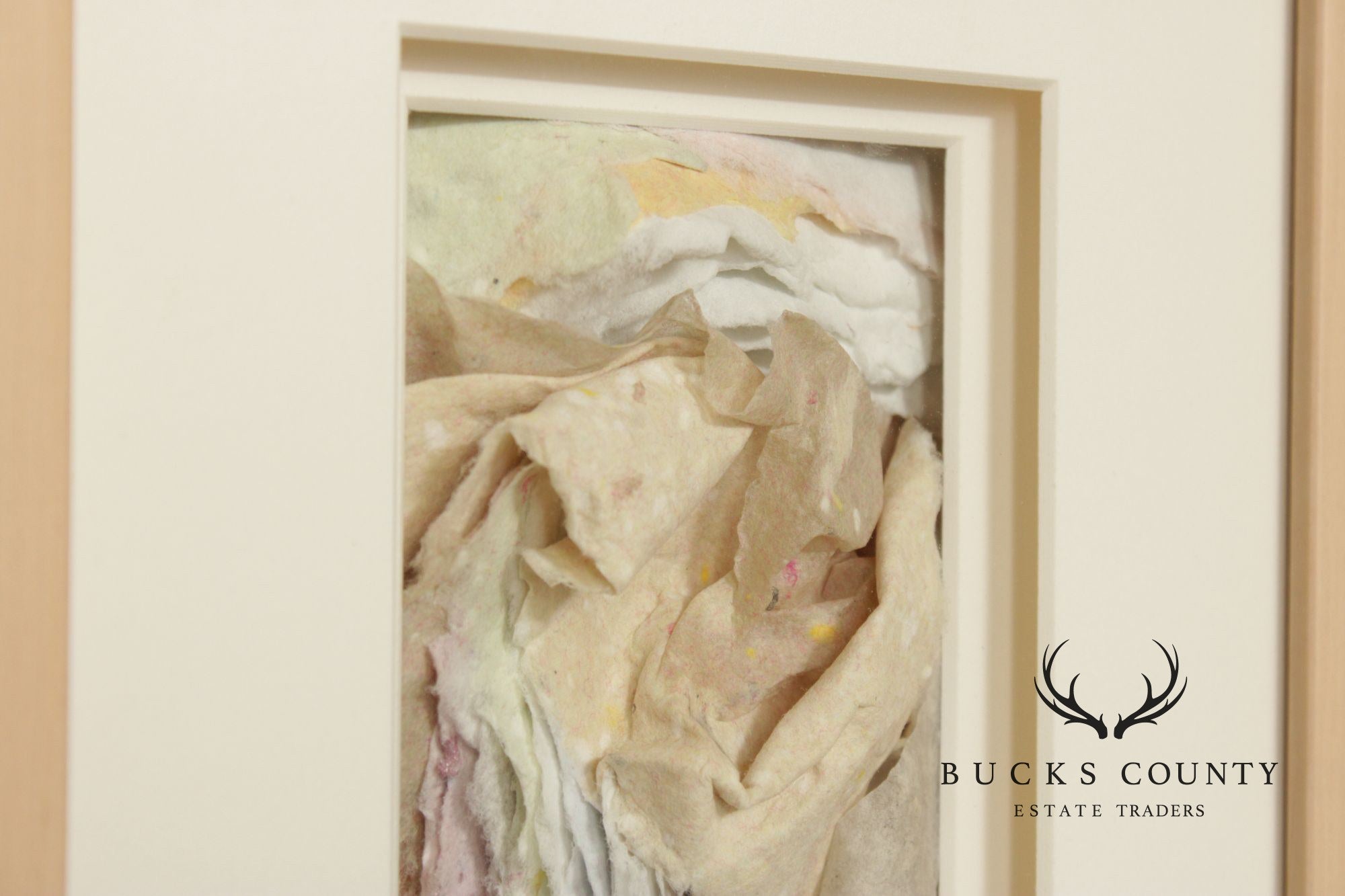 Jeanne Petrosky Pair of Framed Mixed Media, 'Within the Cloud' and 'Adventuring Through'