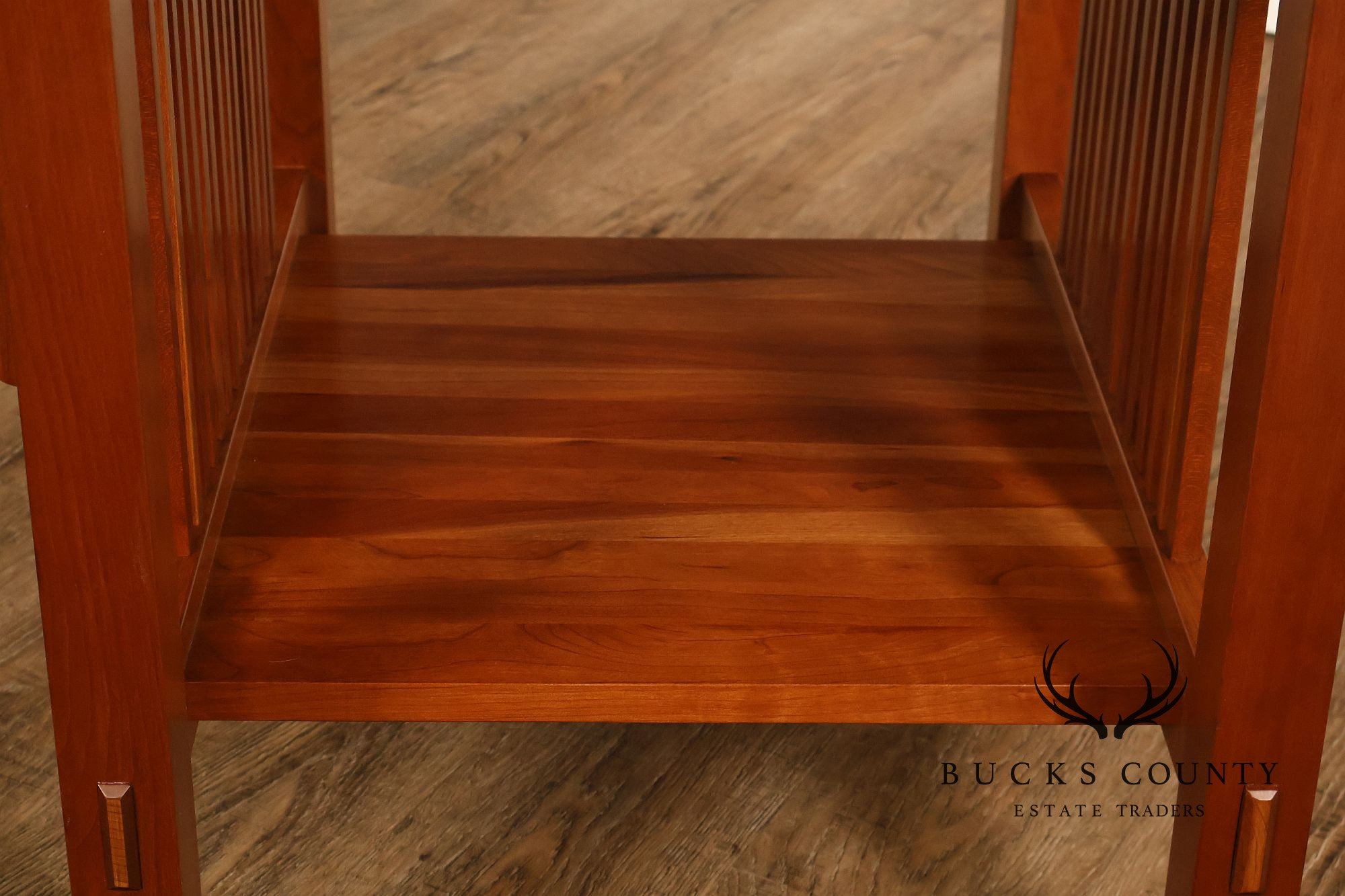 Stickley Mission Collection Pair Of Cherry End Tables