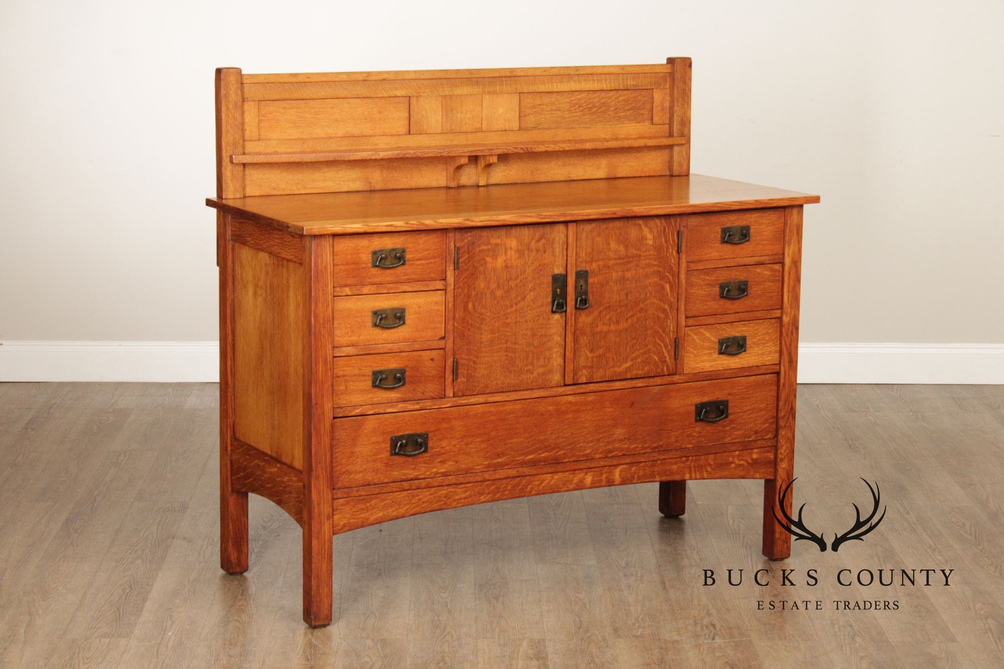 L. & J.G. Stickley Antique Mission Oak Sideboard