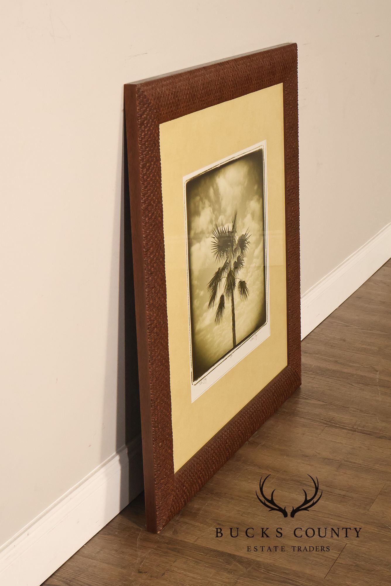 Michael Bryant Pair of Framed Photographs, 'Palm Study'