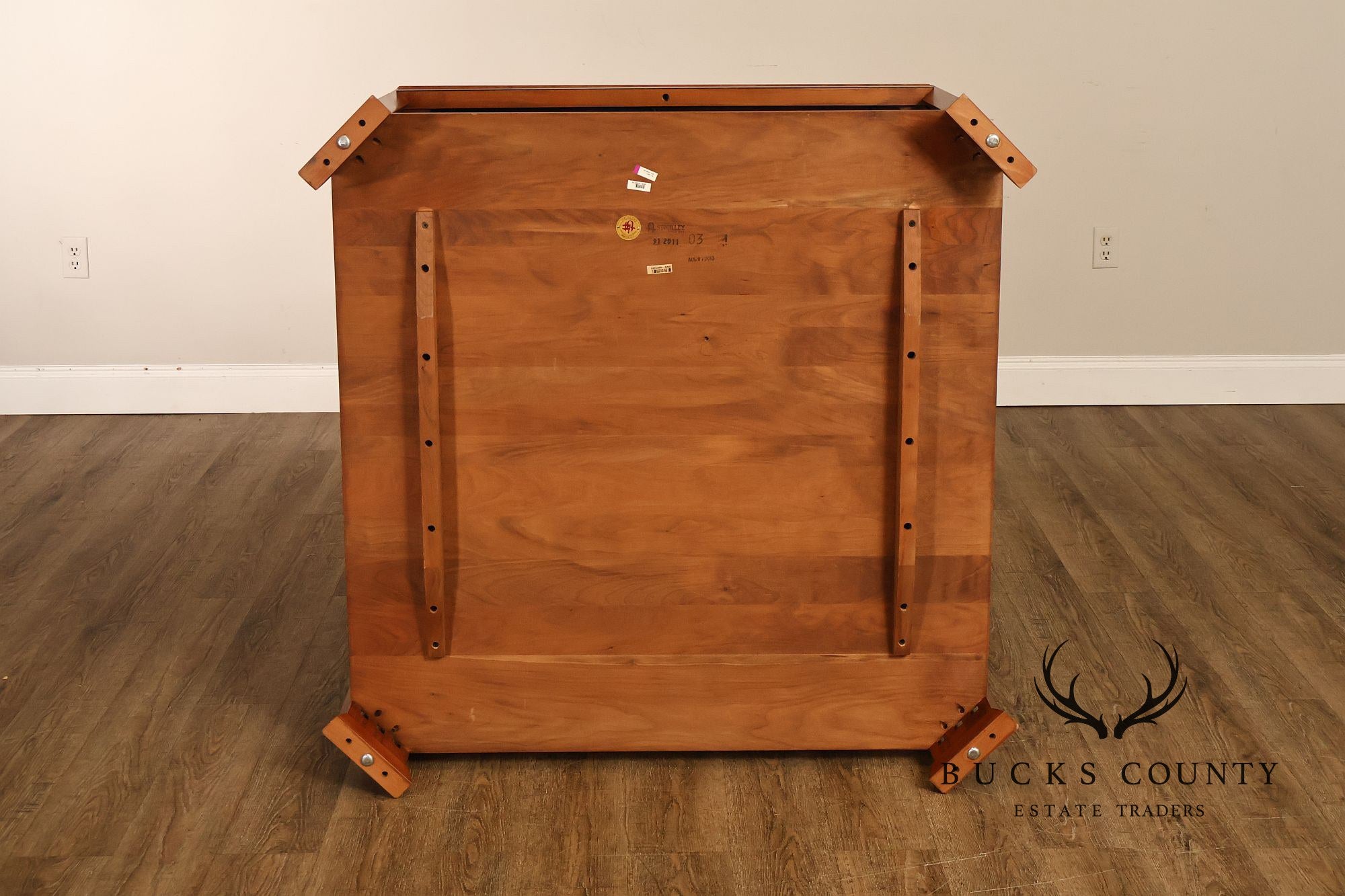 Stickley 21st Century Collection Large Square Cherry Coffee Table