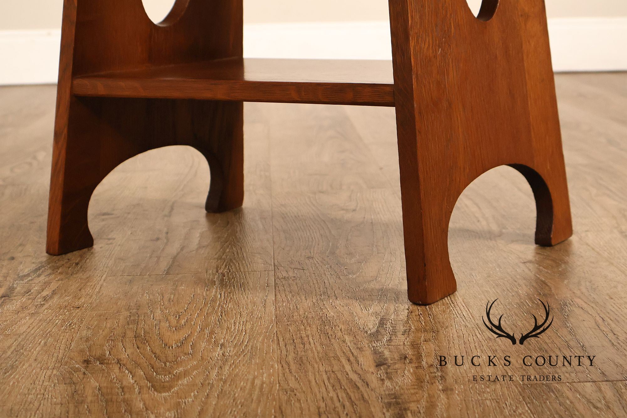 Arts And Crafts Mission Oak Tabouret
