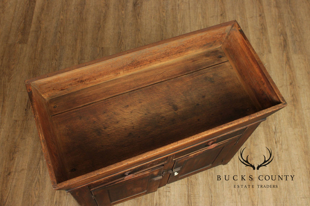 Antique Primitive Dry Sink Washstand Cabinet