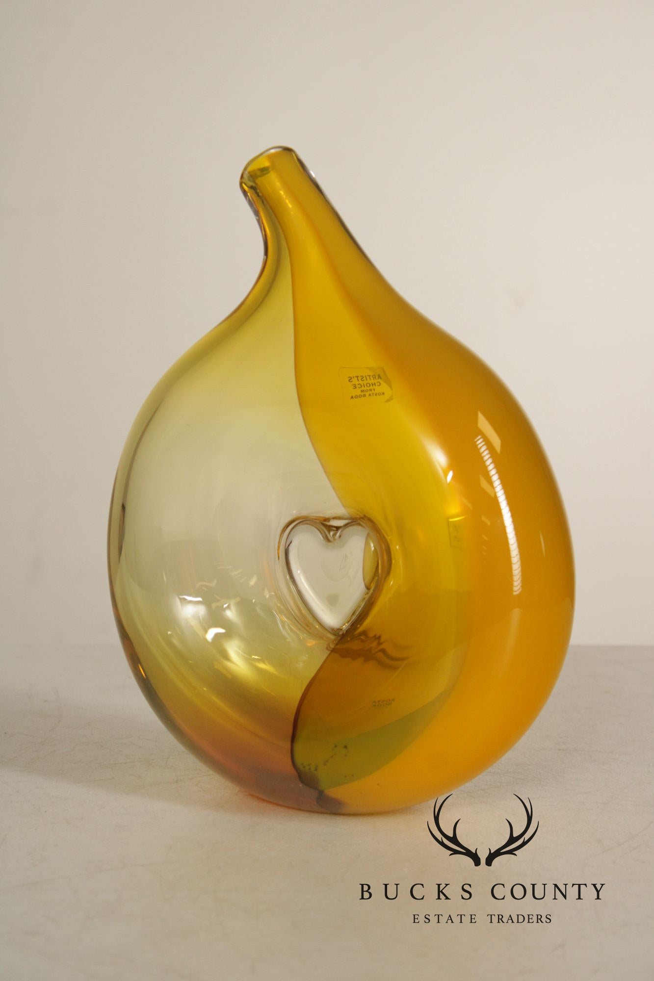 Kosta Boda 'Bali' Blown Glass Vase
