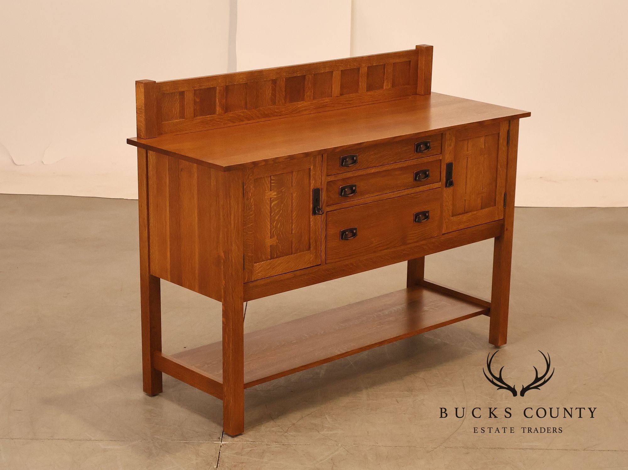 Stickley Mission Collection Oak Sideboard