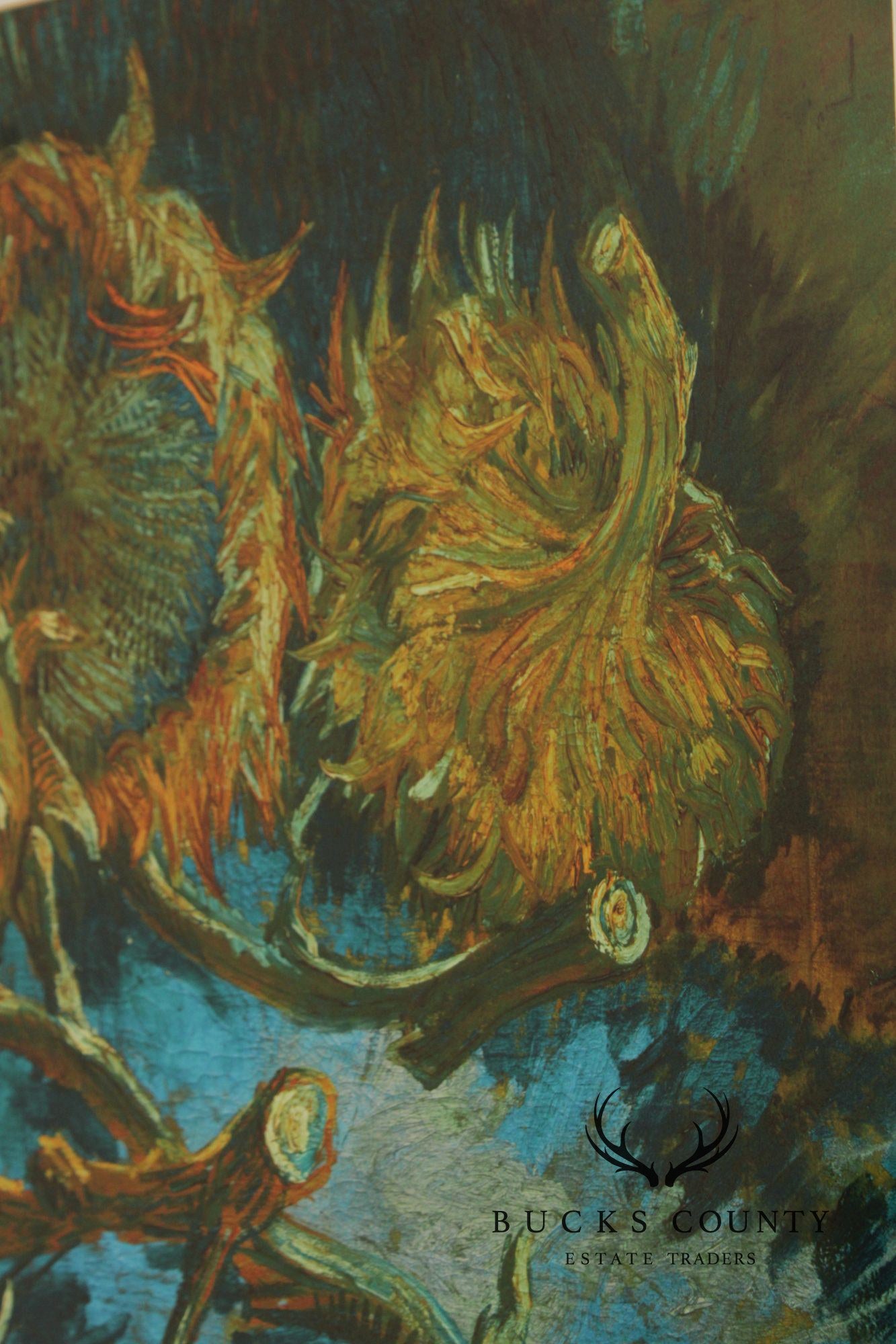 Vincent Van Gogh Reproduction Print, 'Four Cut Sunflowers'