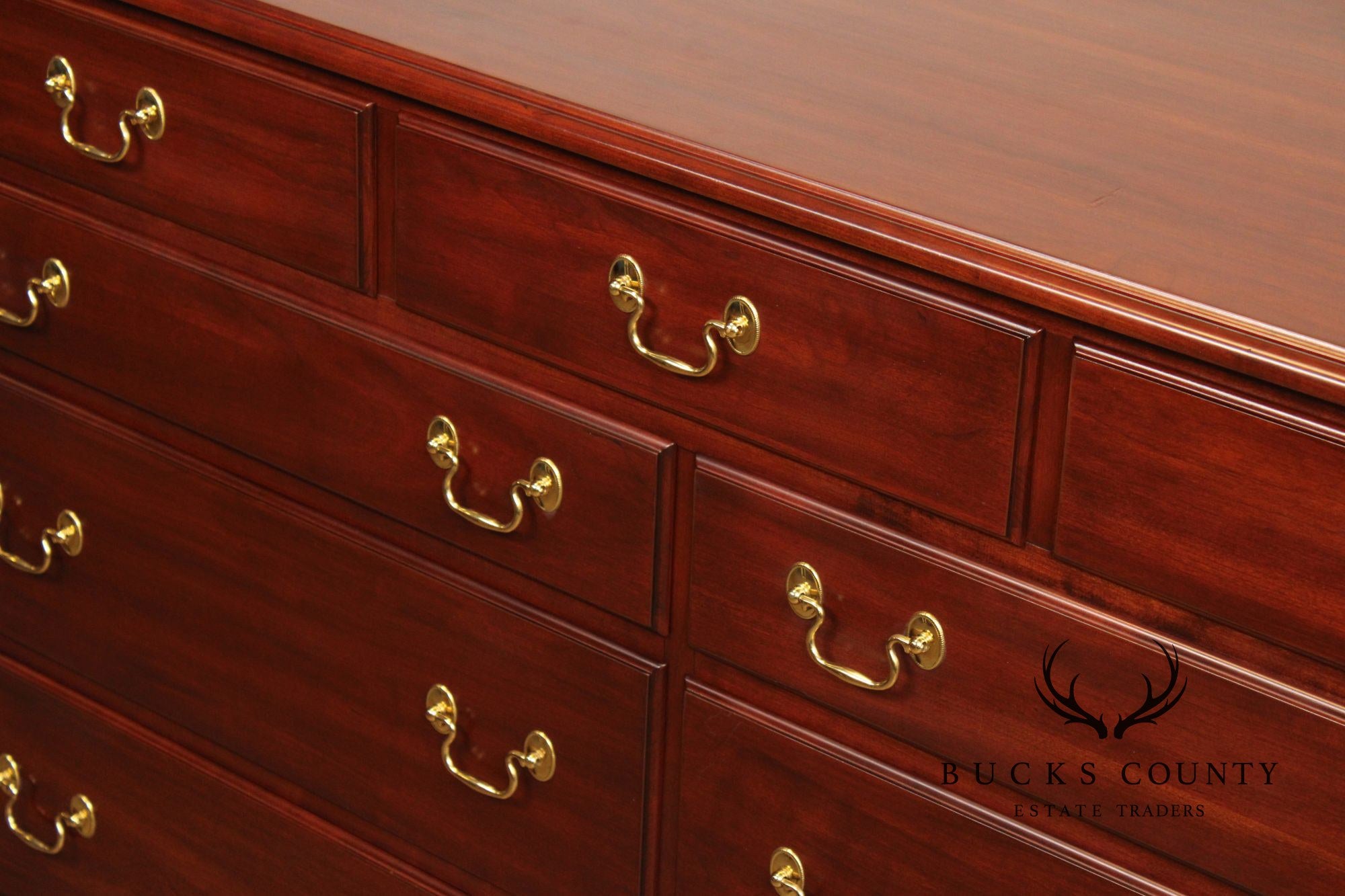 Henkel Harris Chippendale Style Cherry Dresser