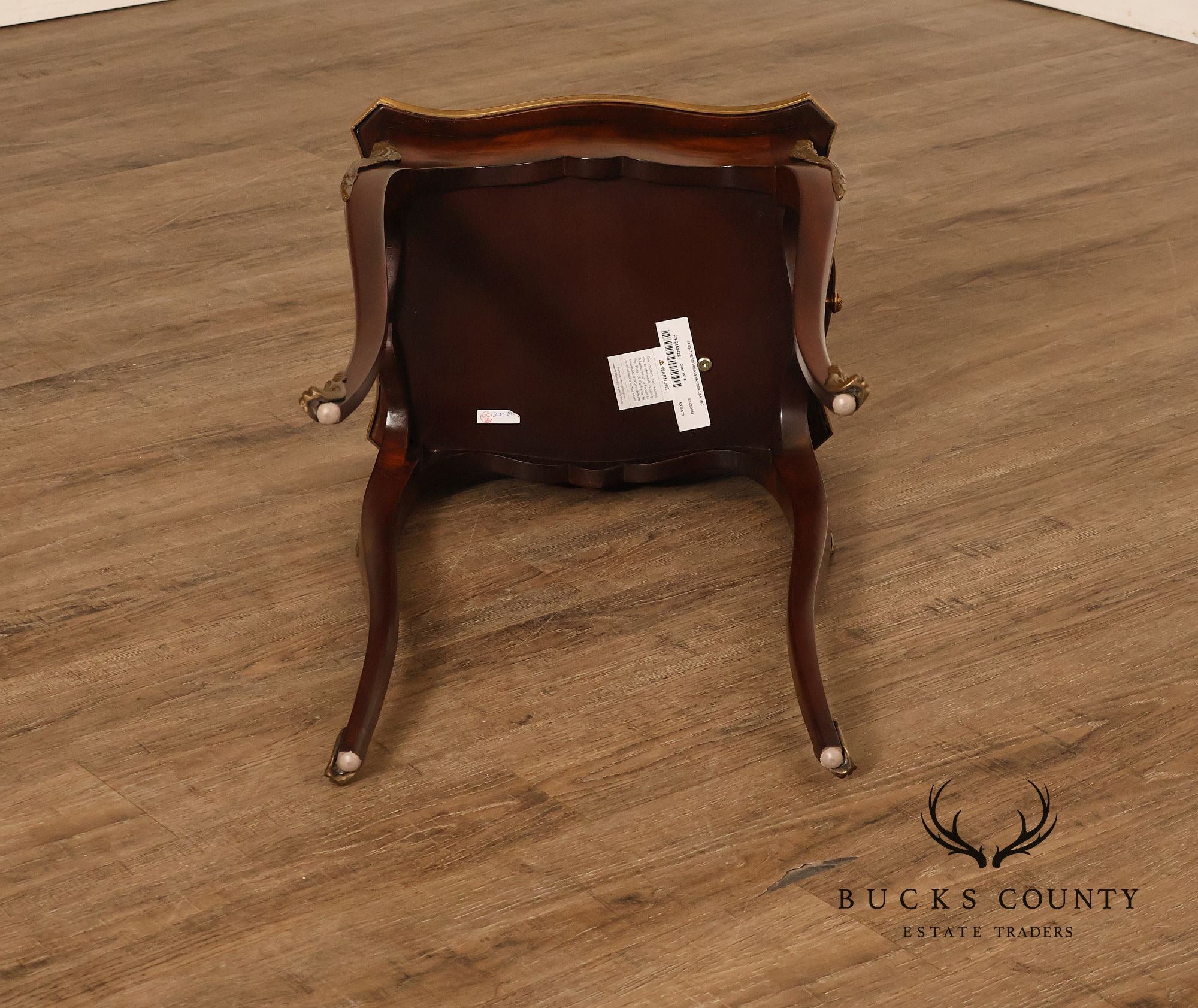 Theodore Alexander 18th Century Style Mahogany Lamp Table