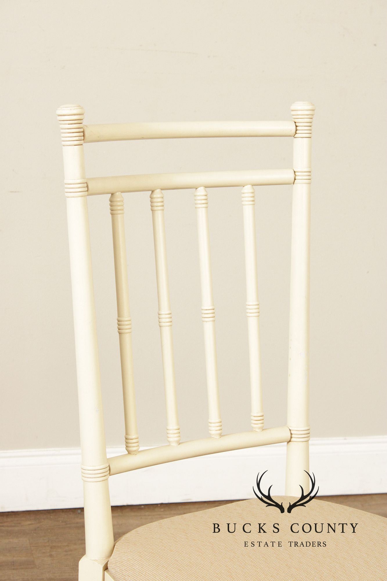 Drexel Heritage Vintage Faux Bamboo Side Chair