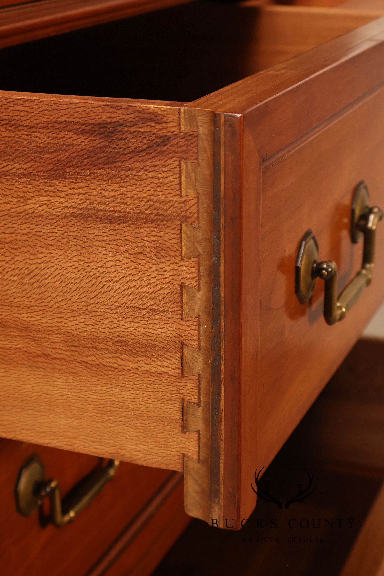 Kindel French Directoire Style Fruitwood High Chest