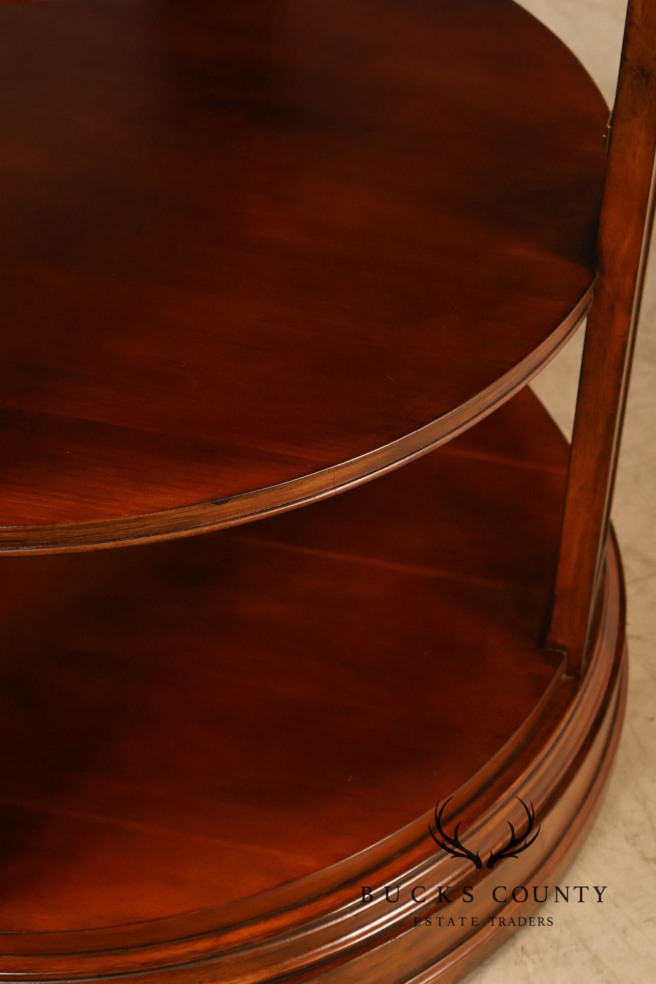 Ethan Allen Townhouse Collection Round Library Side Table