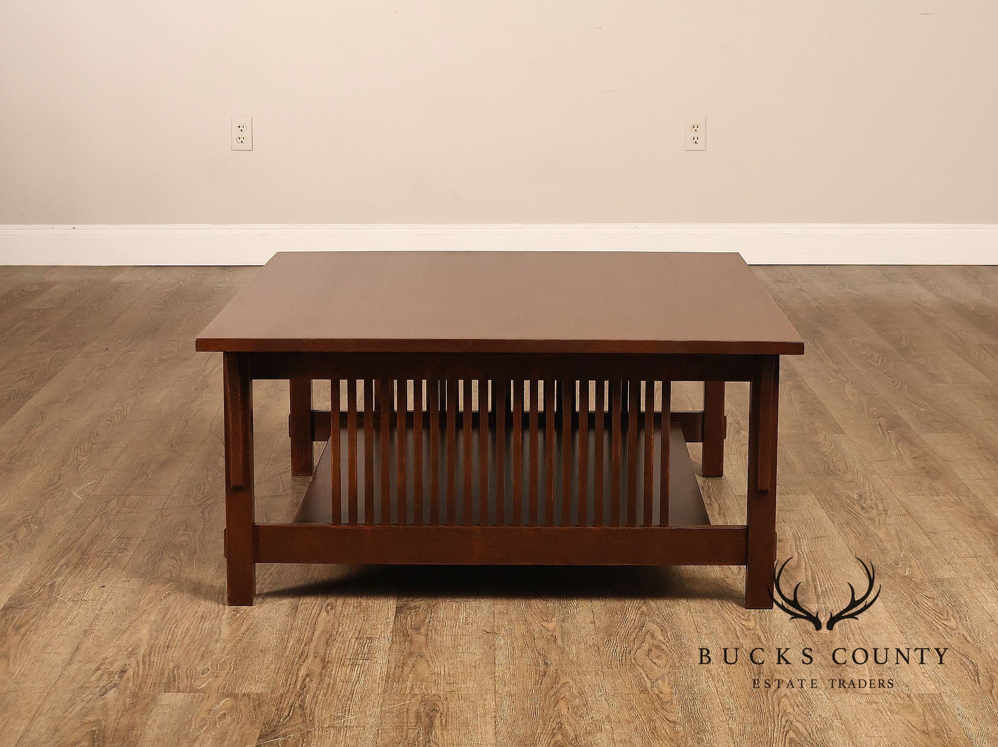 Stickley Mission Collection Oak Cocktail Table