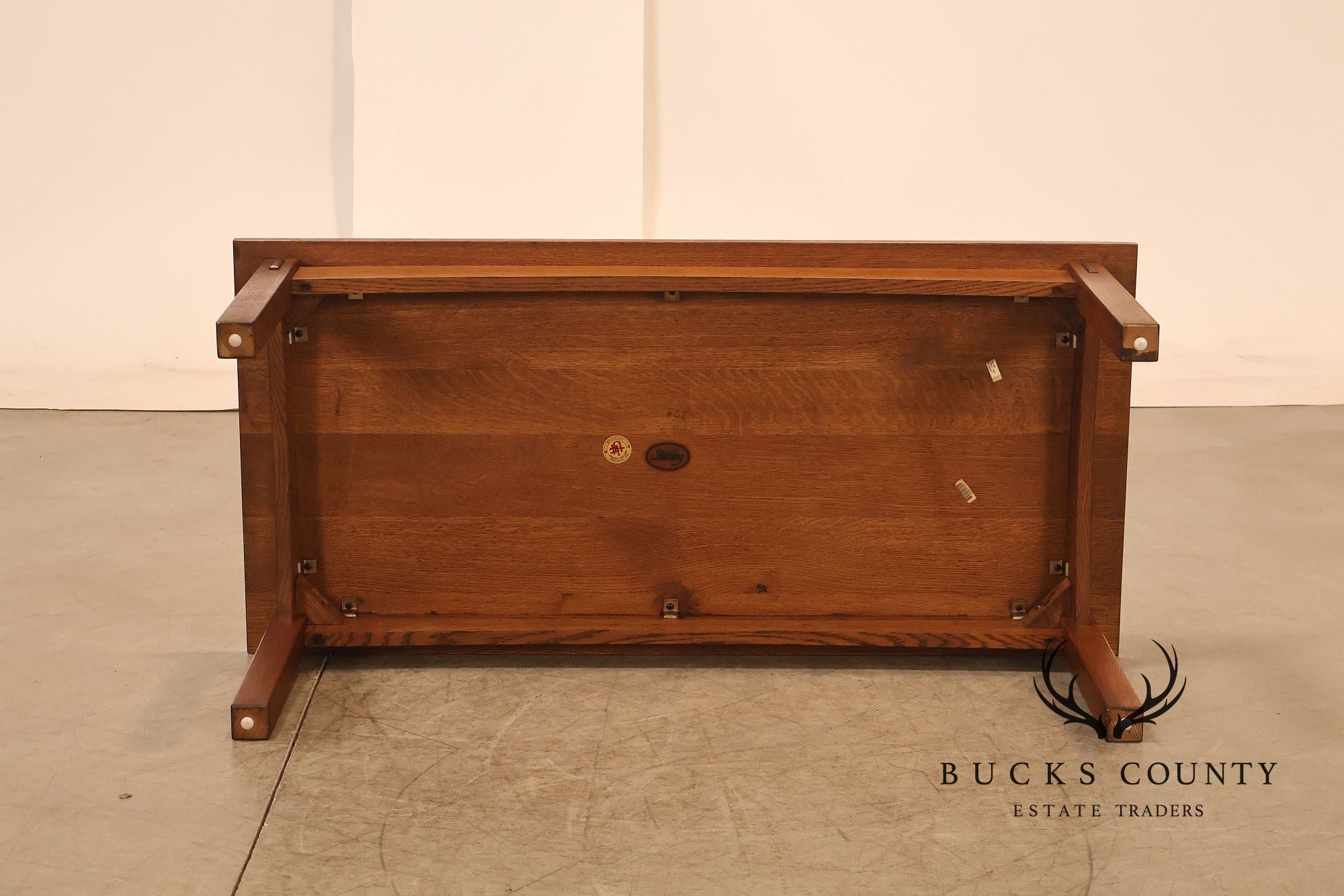 Stickley Mission Collection Oak Cocktail Table