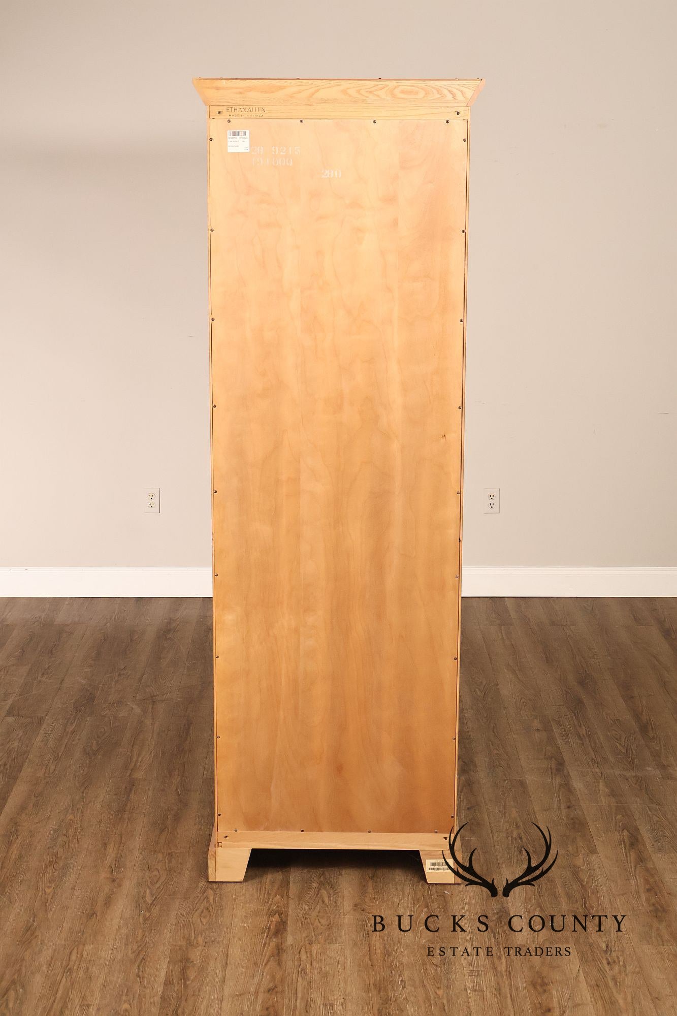 Ethan Allen Horizon Collection Tall Narrow Bookcase